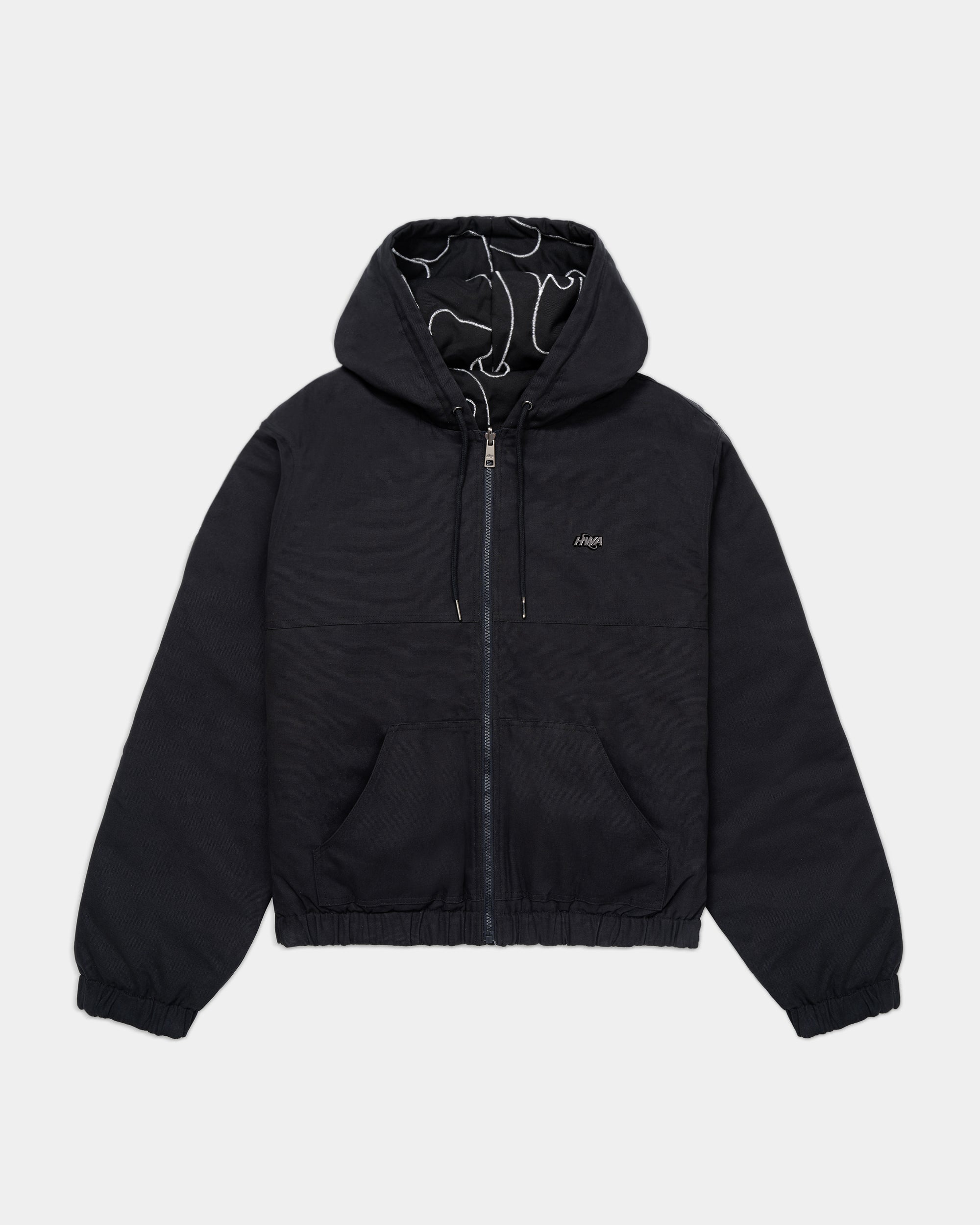 STORM REVERSIBLE STUDDED JACKET - BLACK CAMO