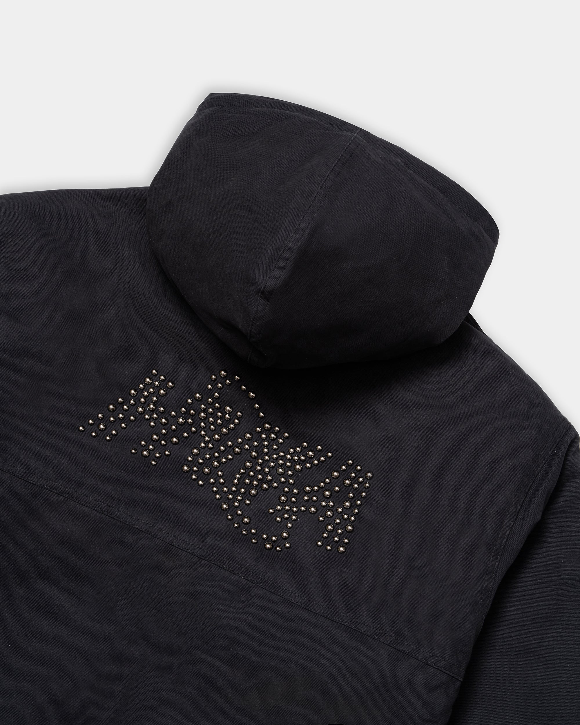 STORM REVERSIBLE STUDDED JACKET - BLACK CAMO