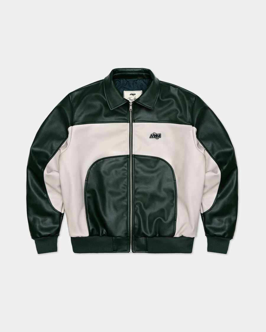 Blouson Varsity Three 60 - Vert