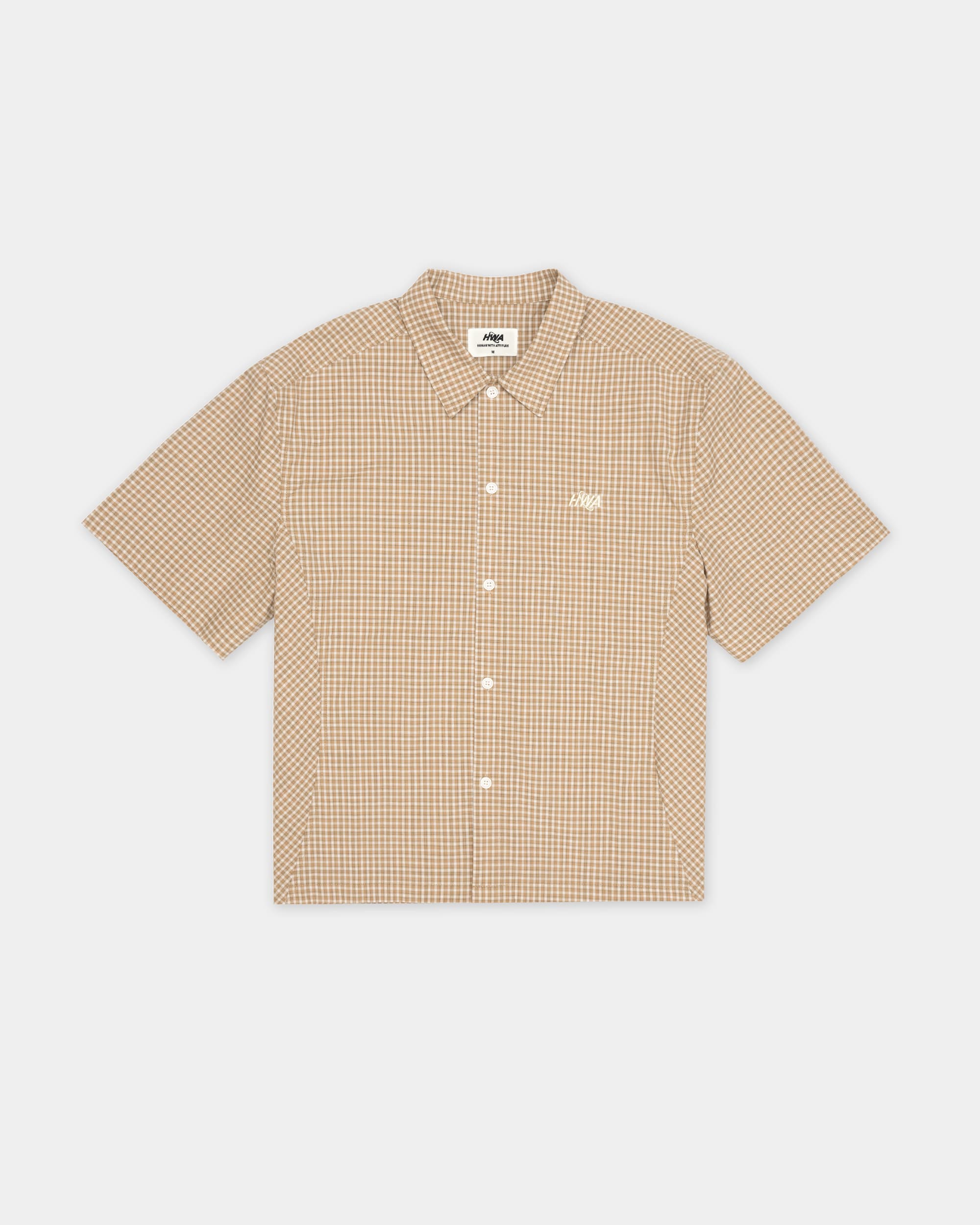 Chemise manches courtes Austin - Beige