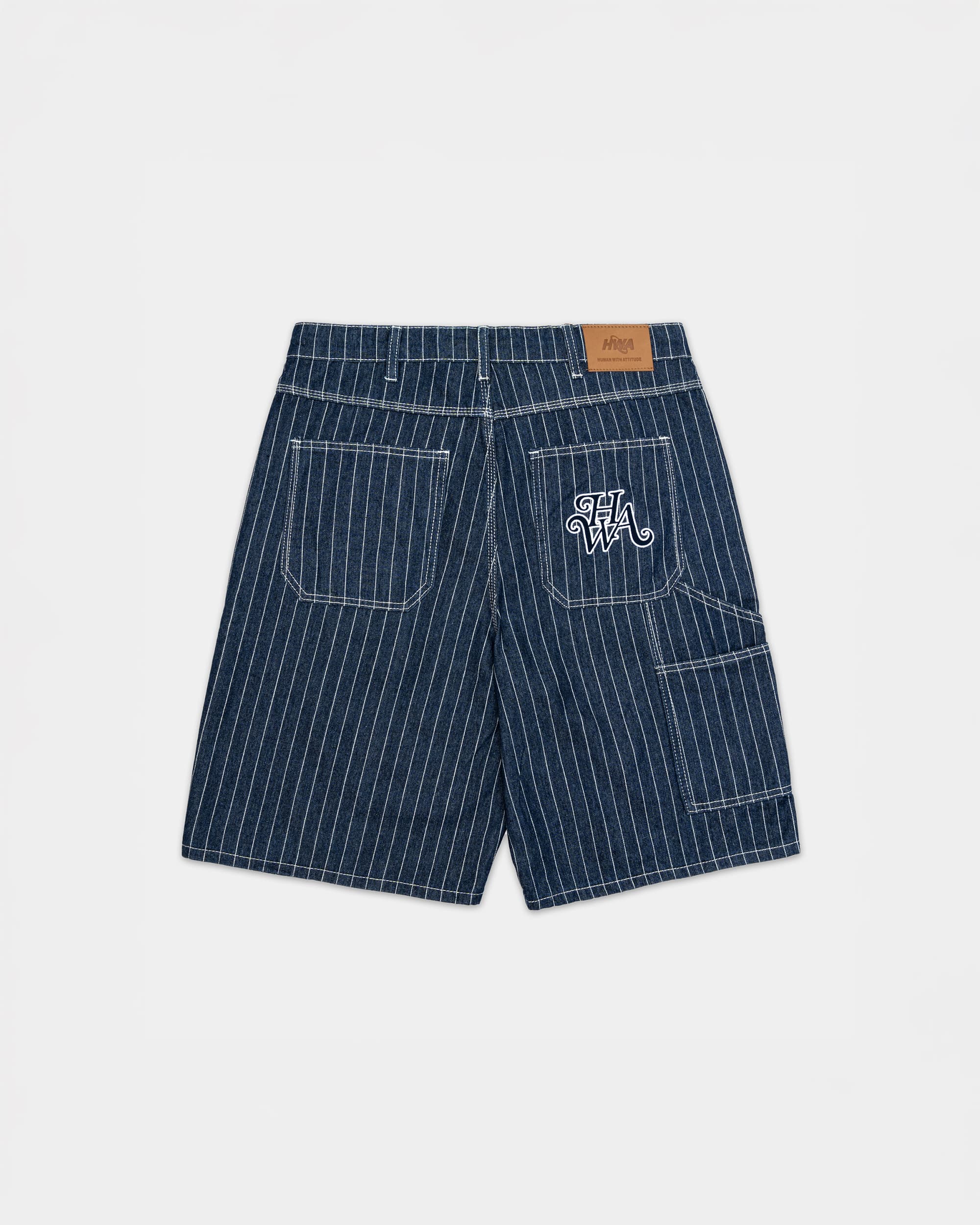 Jorts Utility Monogram Stripe - Blue