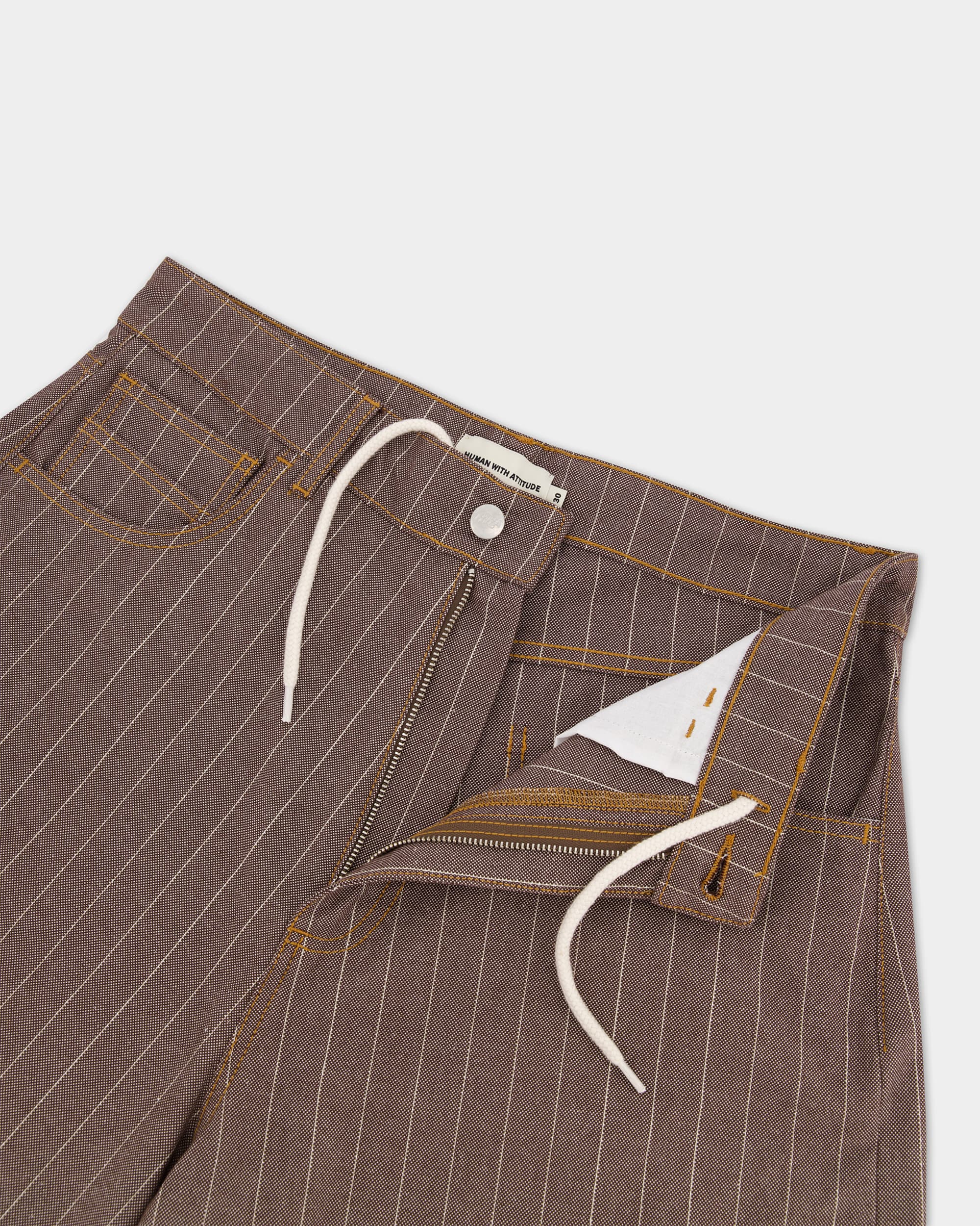 Jean Pinstripes Saiko - Marron