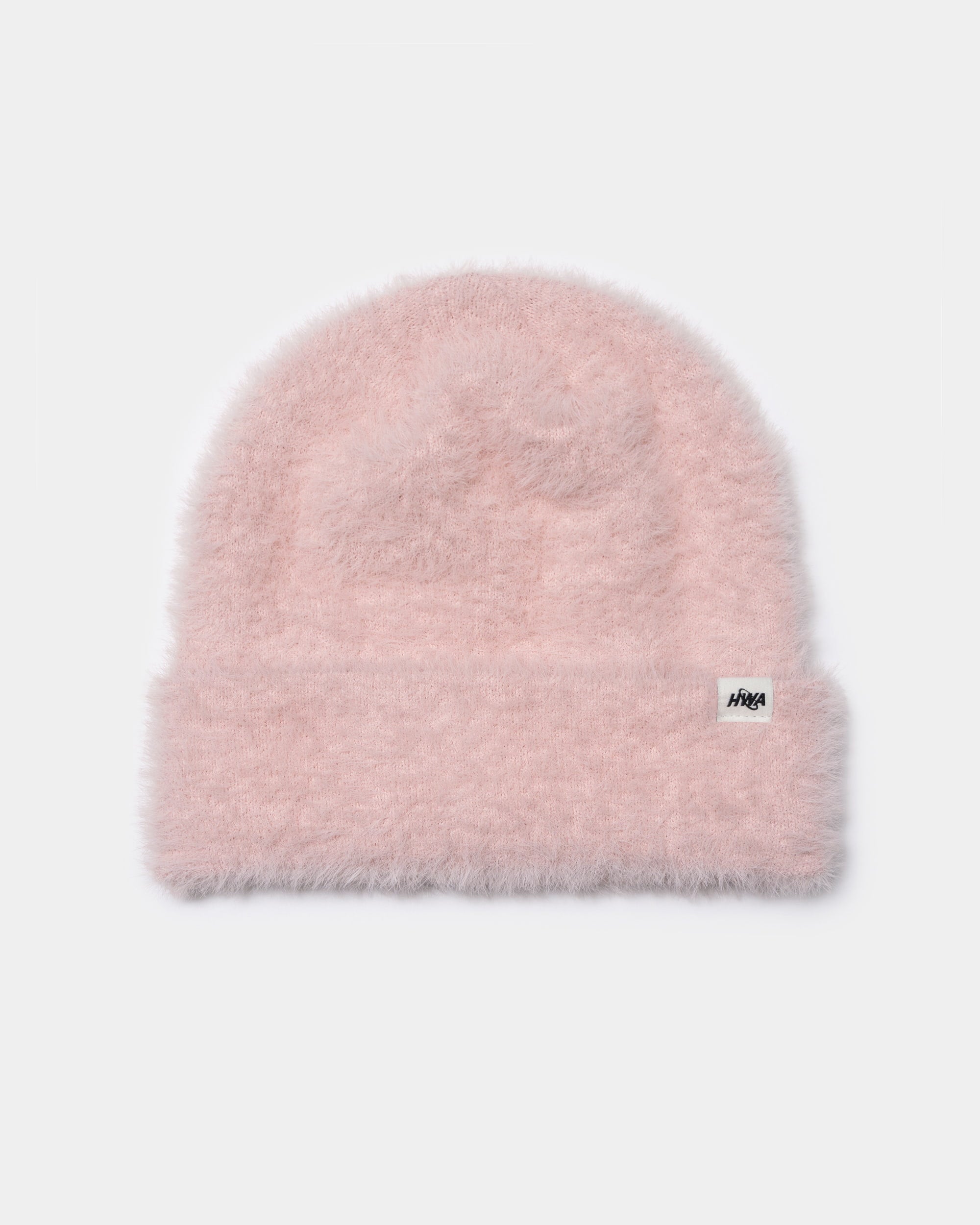 BONNET FUZZY ROLL UP - ROSE