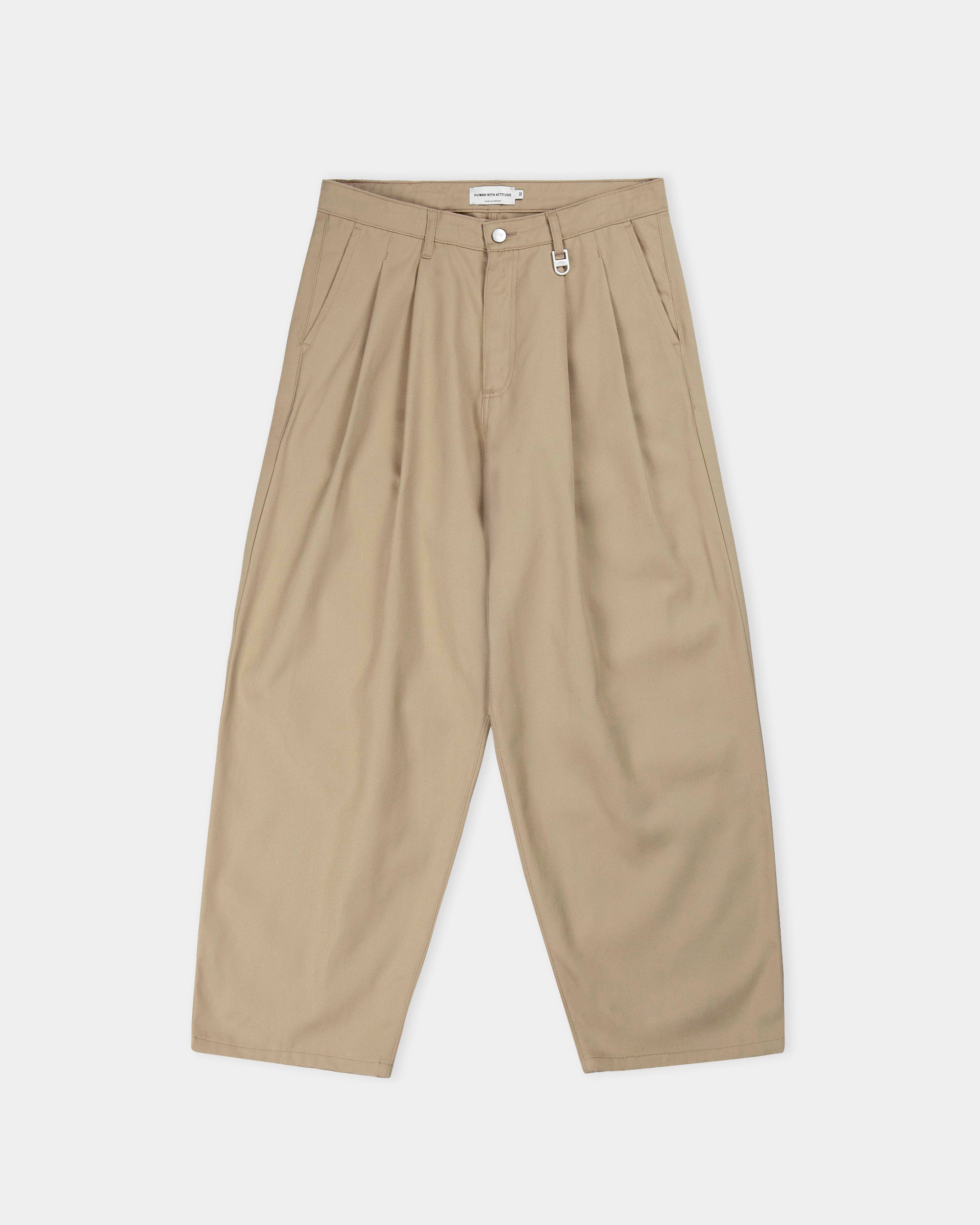 Pantalon Pleated Onigiri - Beige