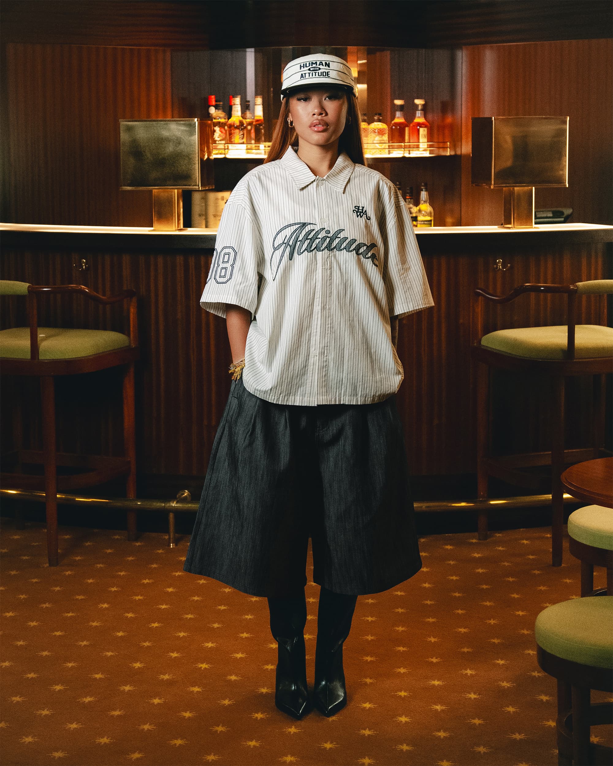 Chemise manches courtes Baseball