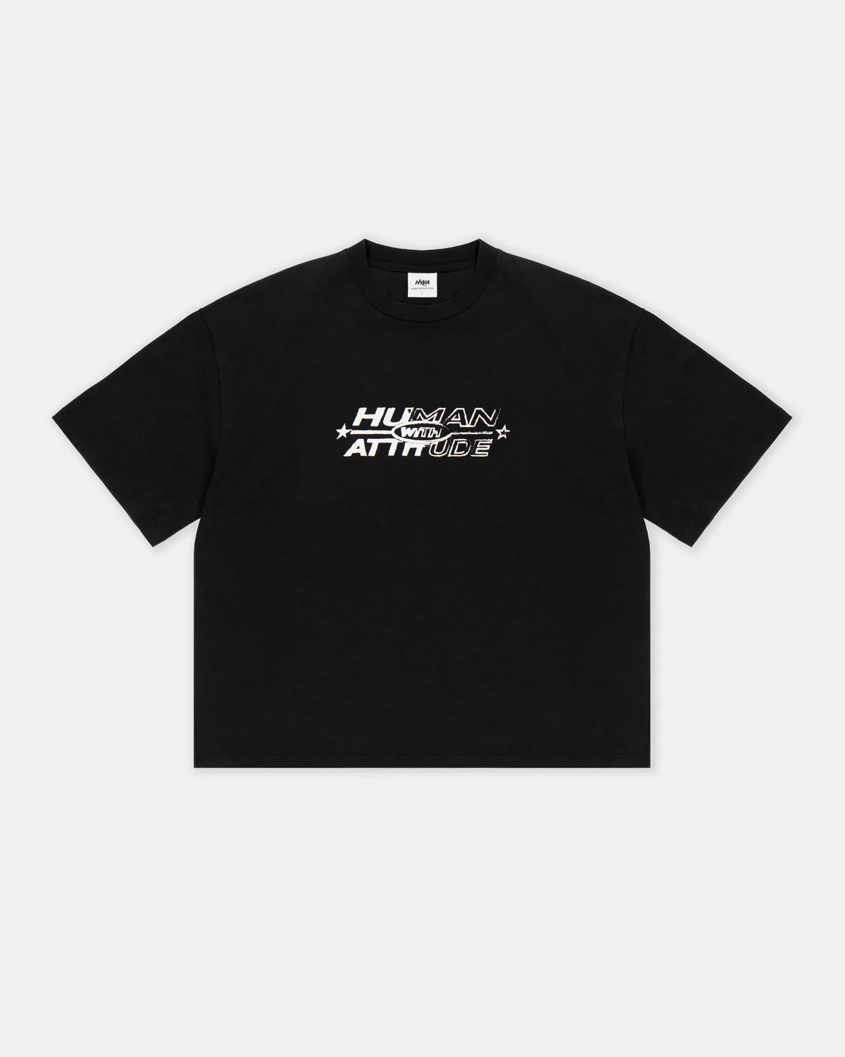 T-shirt Baseball - Noir - Human With Attitude