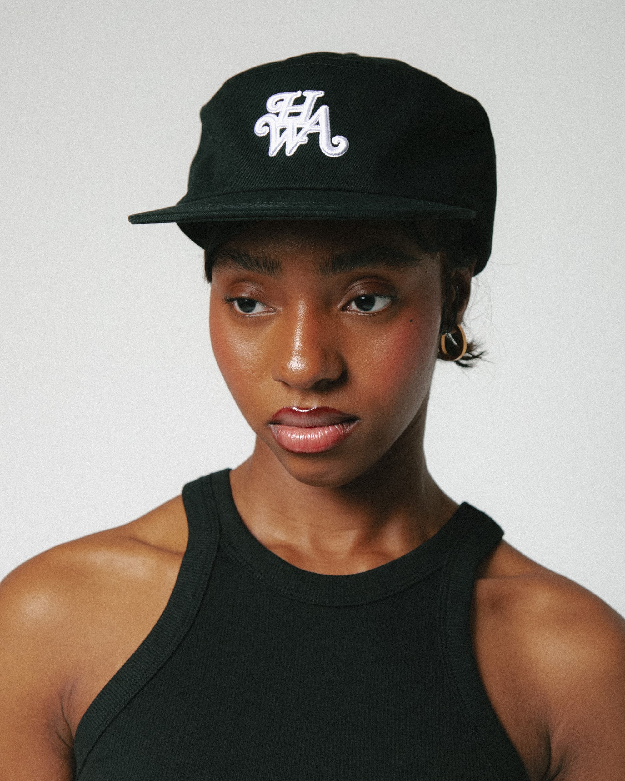 Pillbox Monogram Cap - Black – Human With Attitude