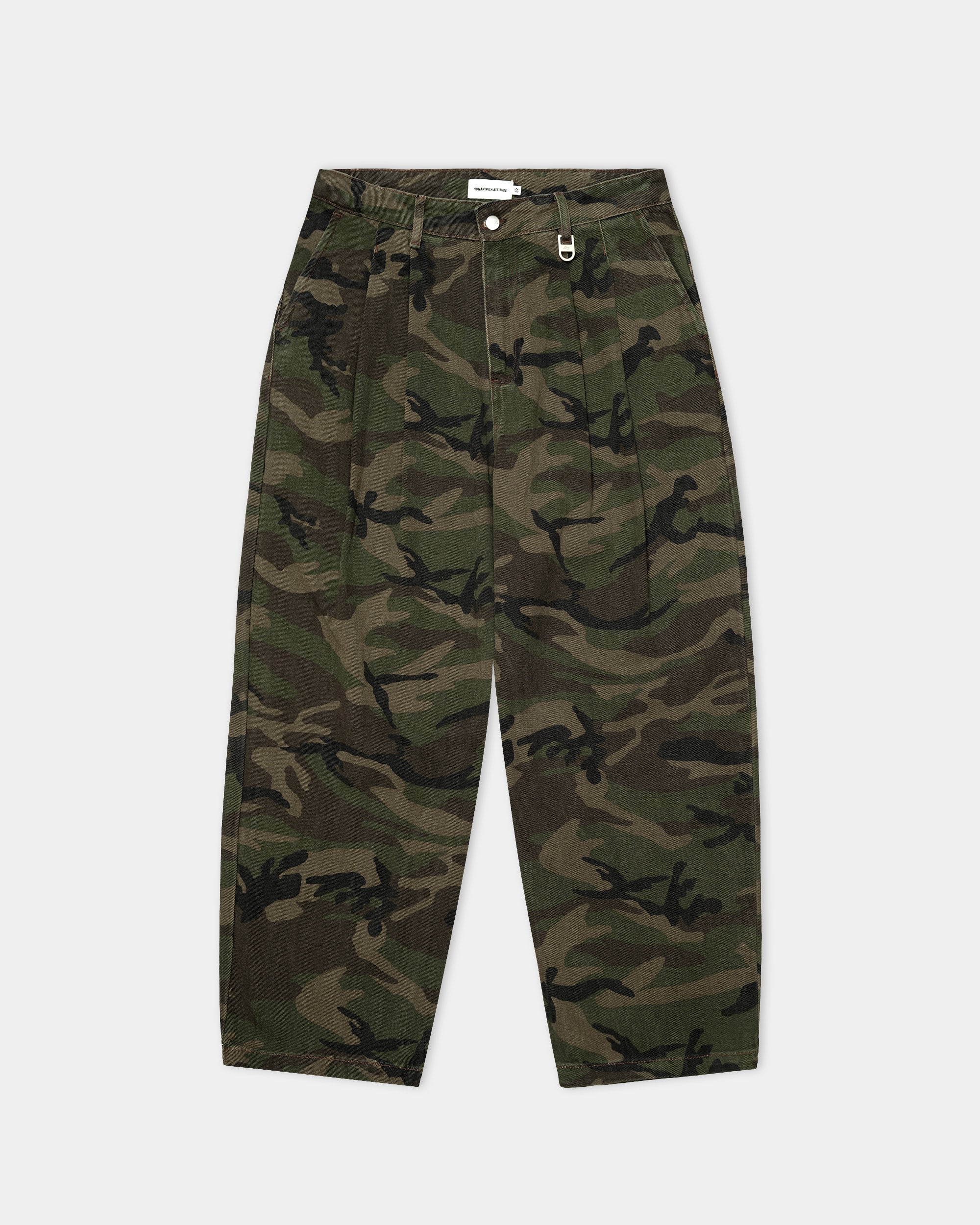 Jean PLEATED ONIGIRI - Camo