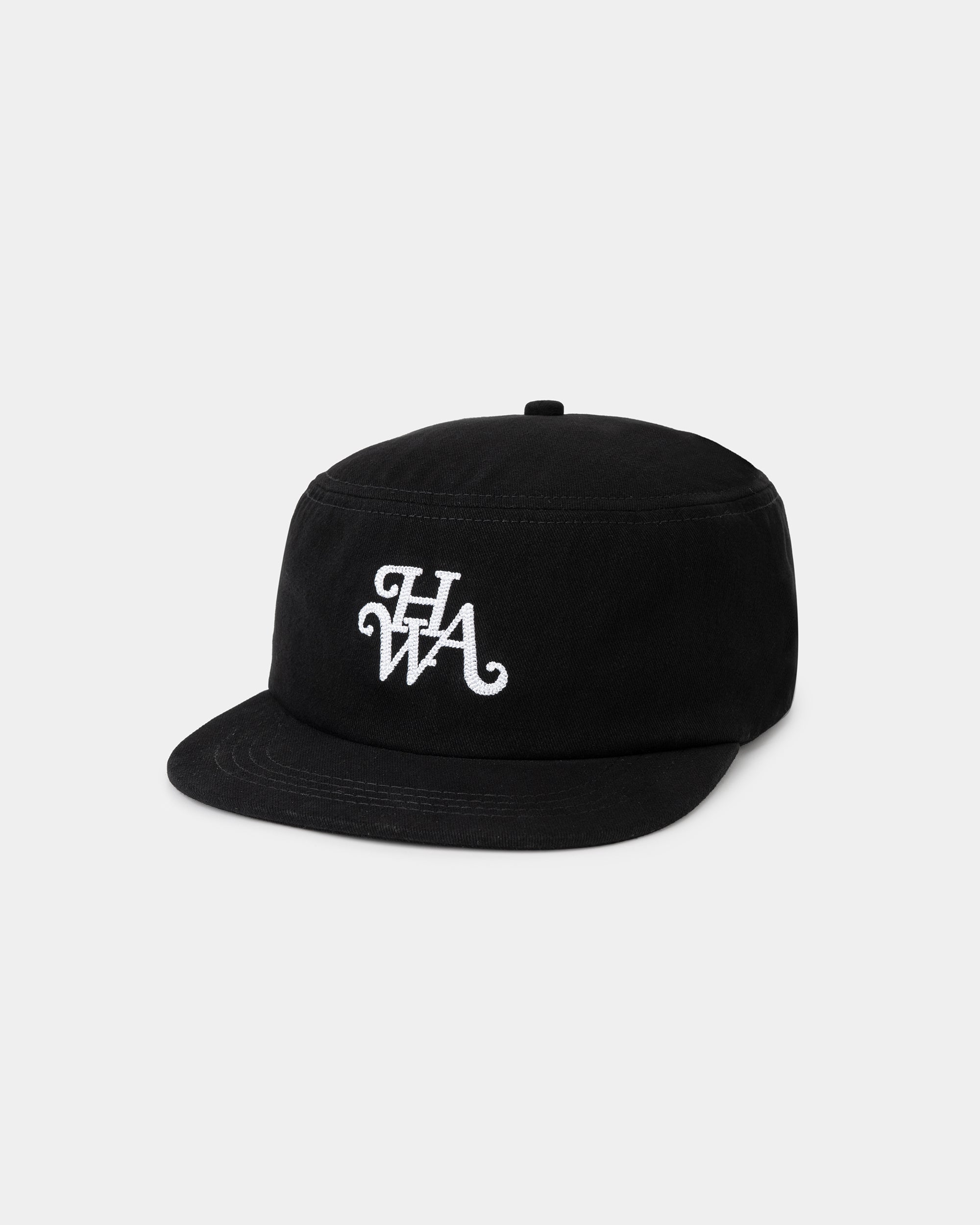 Pillbox Monogram Cap - Black