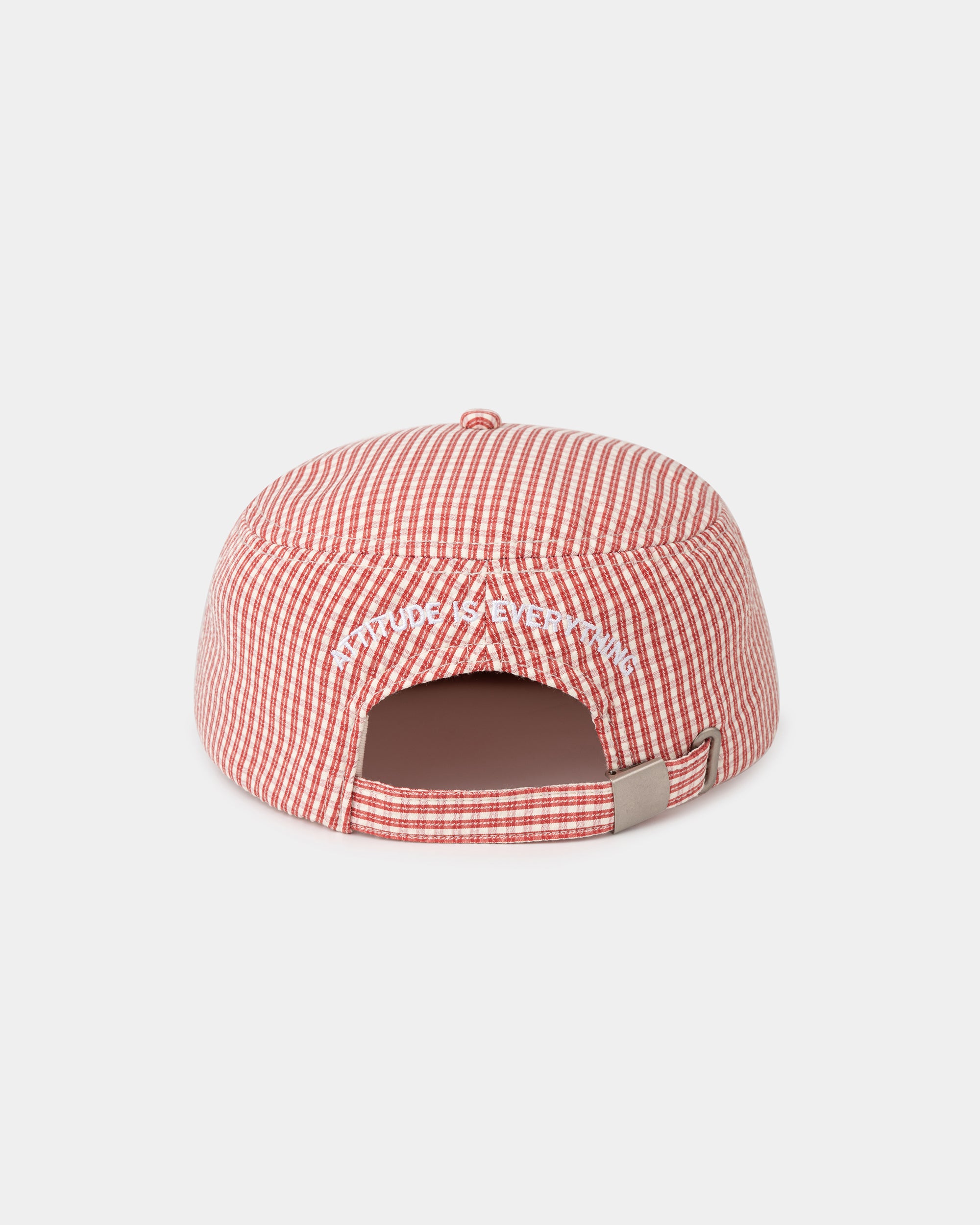 Casquette Pillbox Monogram - Carreaux