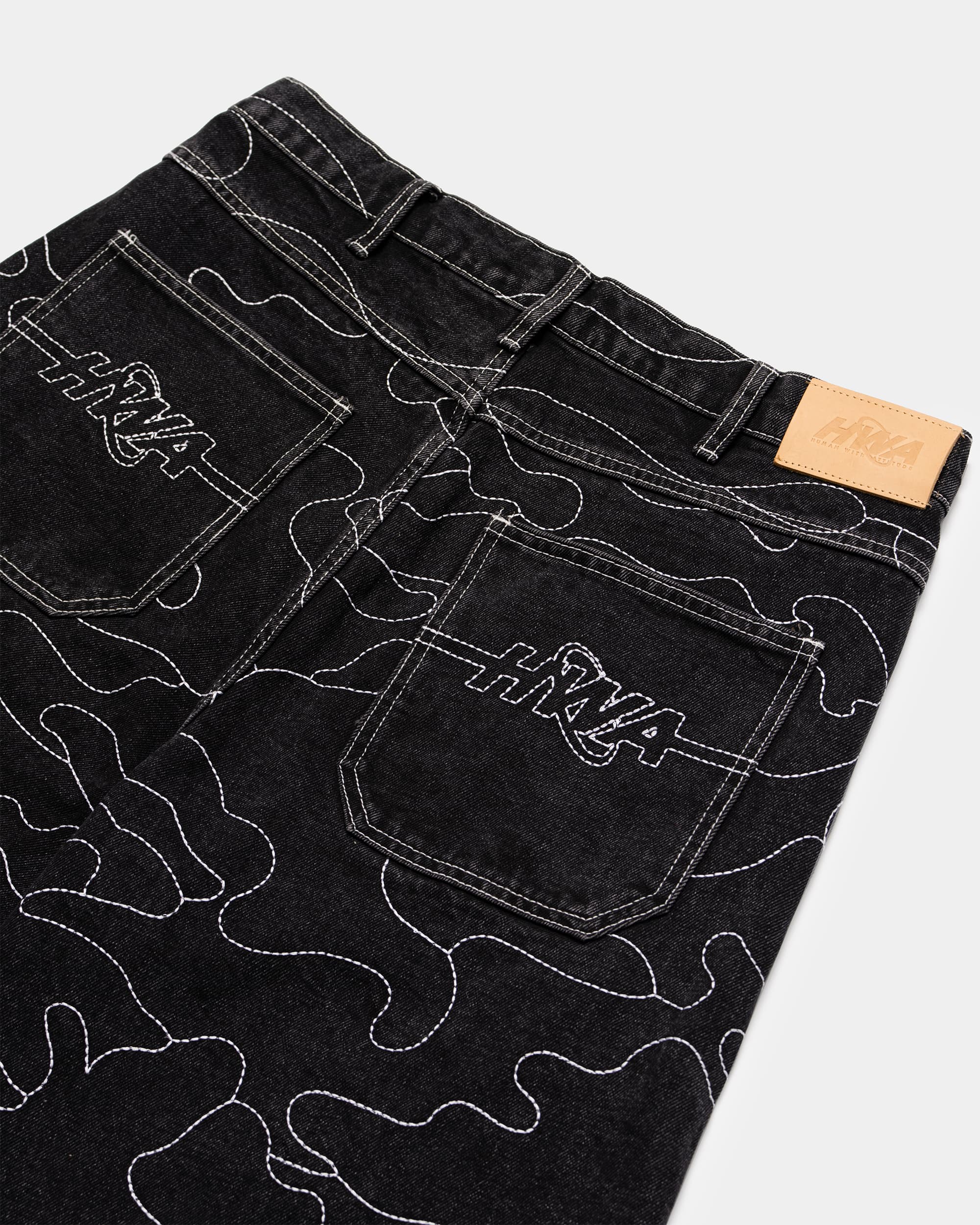 CAMO JORTS - Black