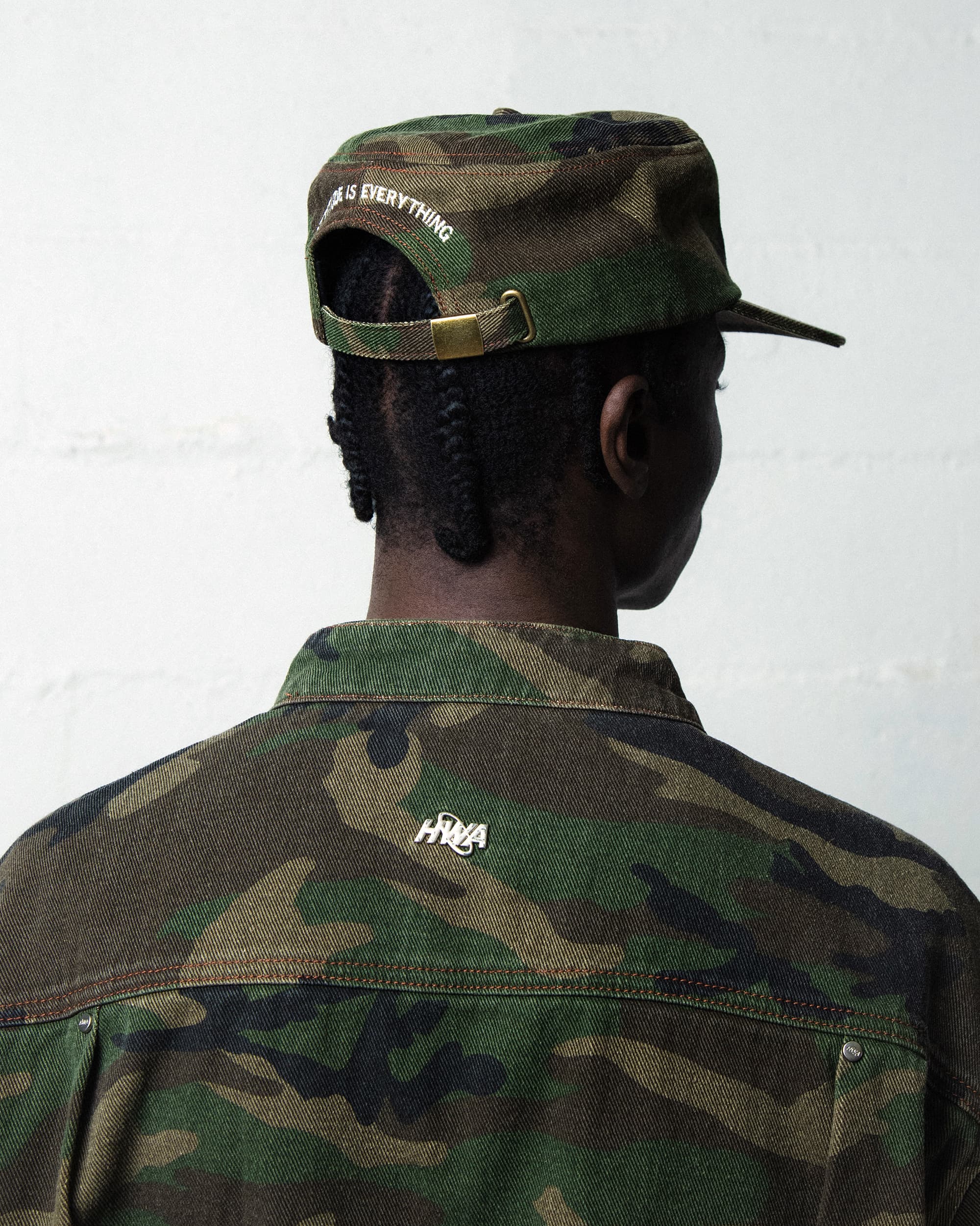 Casquette Pillbox Monogram - Camo