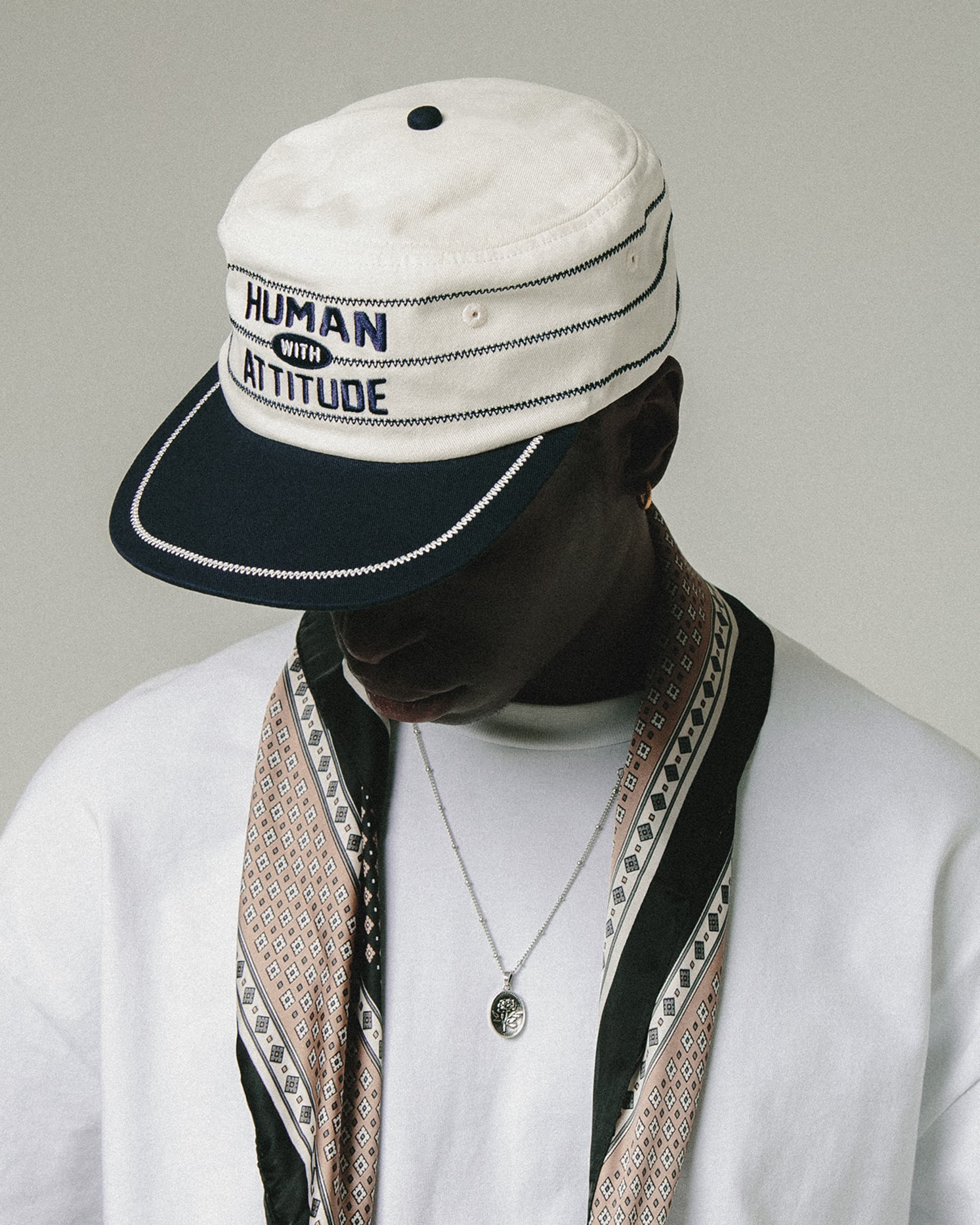 Casquette Pillbox Croisière - Off White