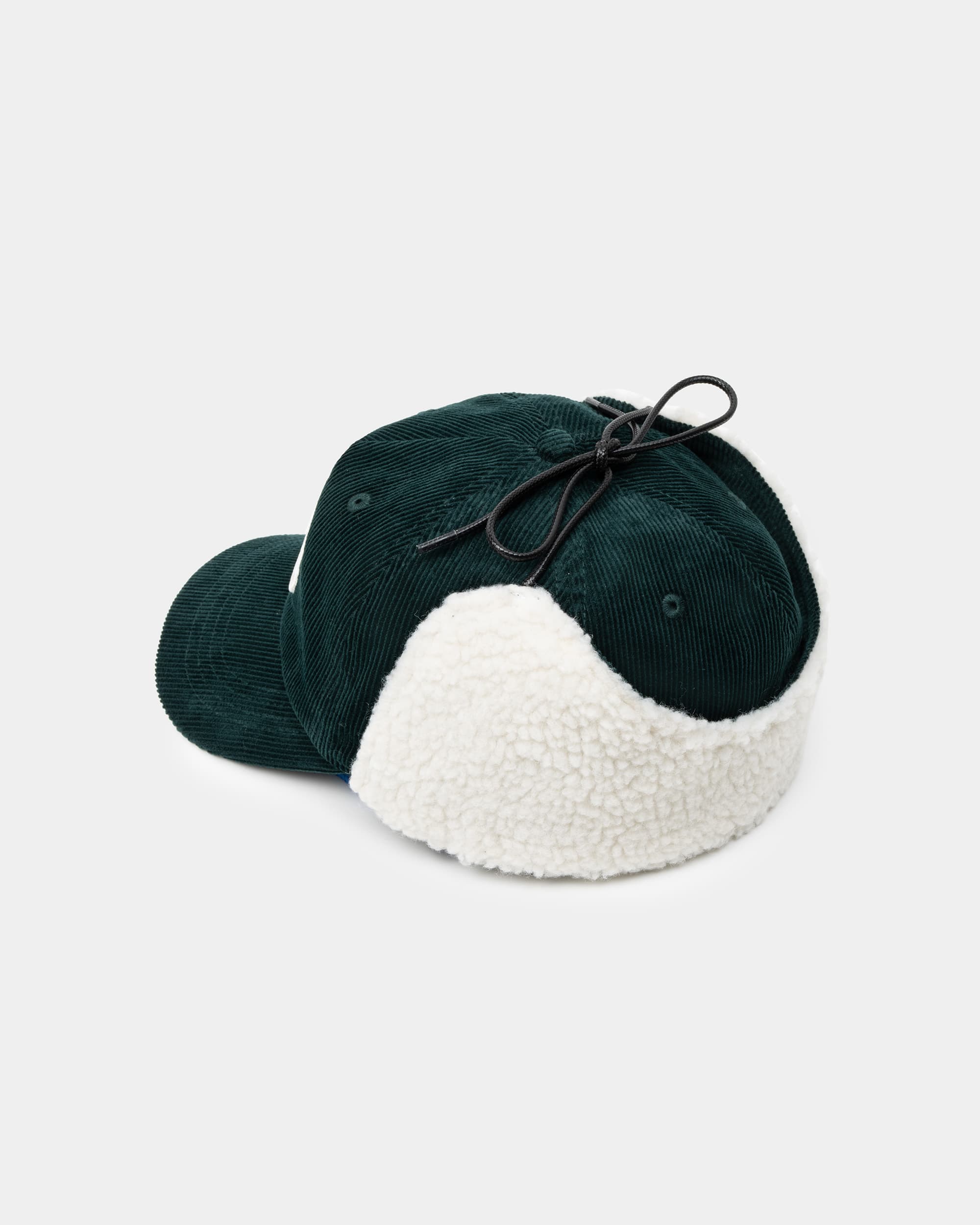 Velvet Chapka Cap - Green