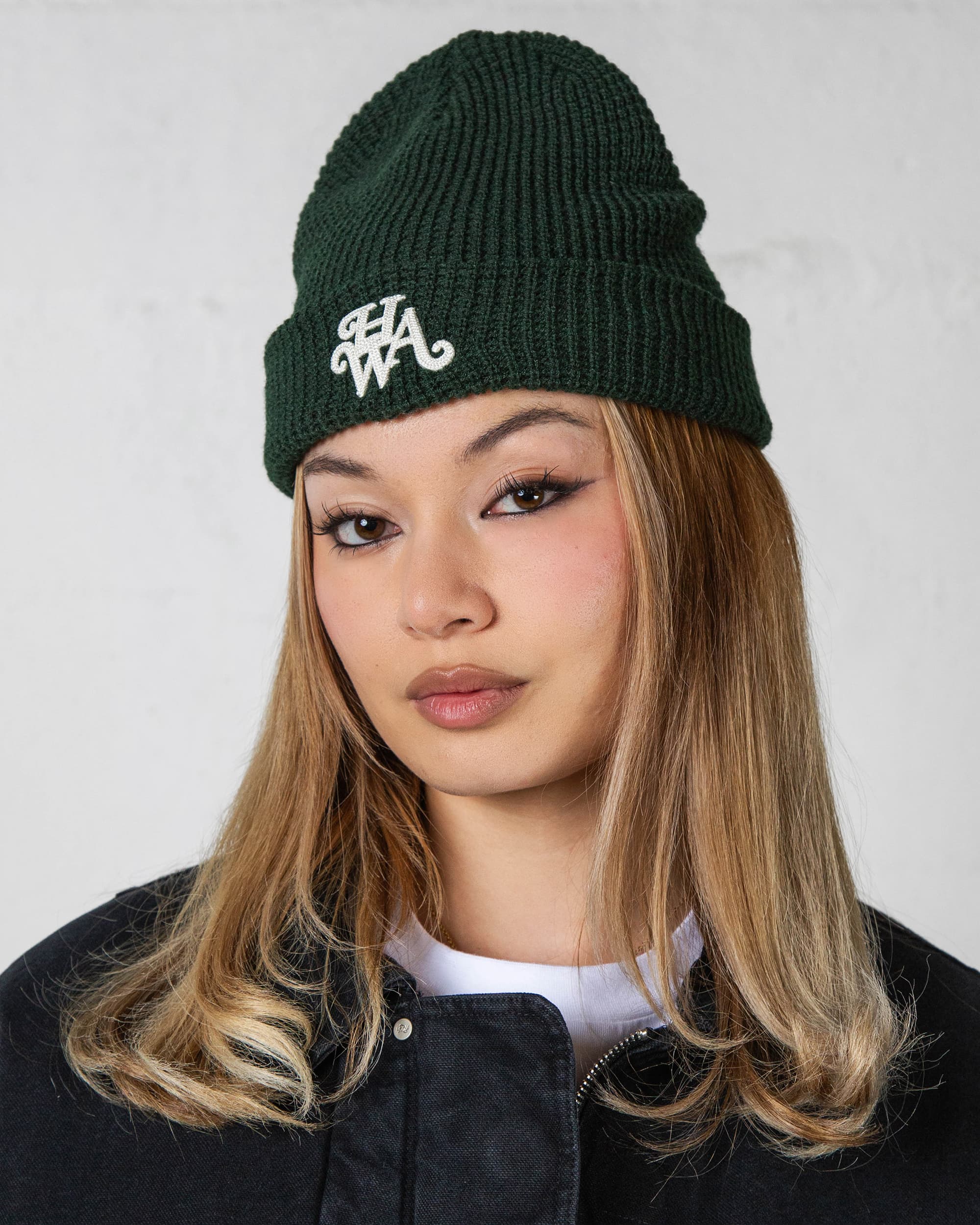 Bonnet Monogram - Vert