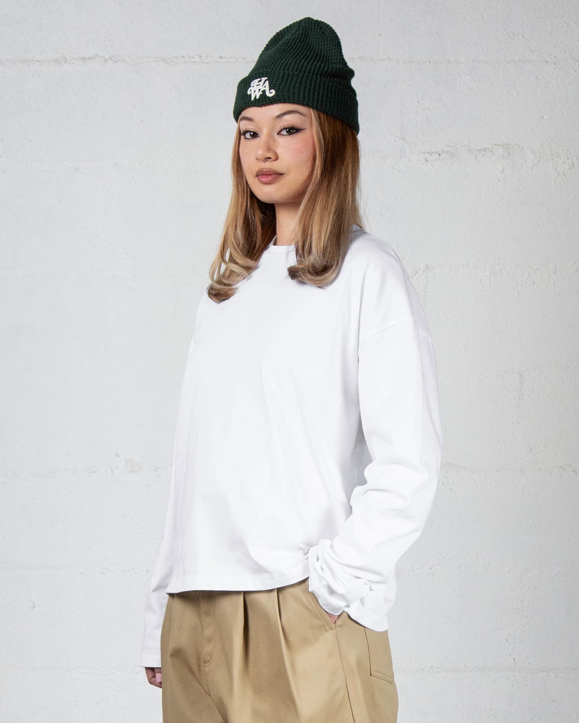 T-shirt manches longues Core - Blanc