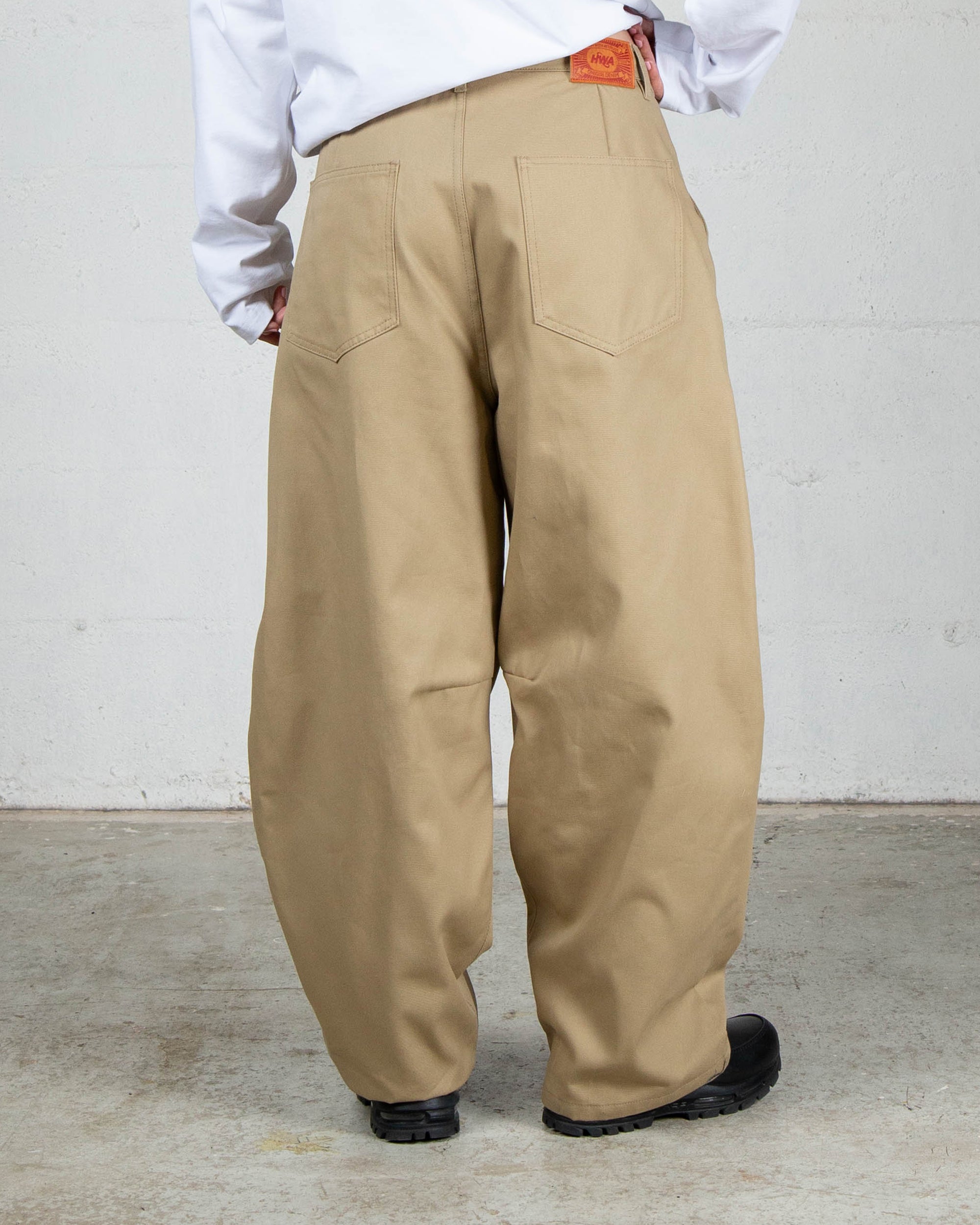 Pantalon Pleated Onigiri - Beige