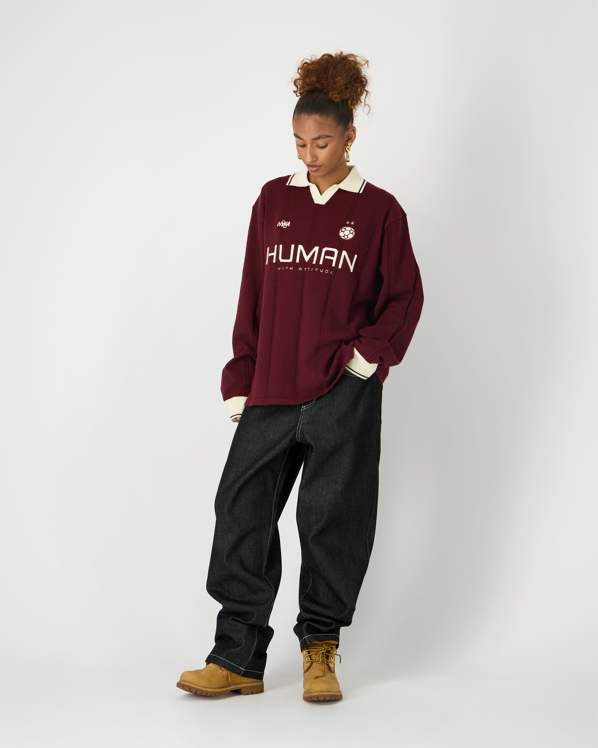 Football Knit - Bordeaux