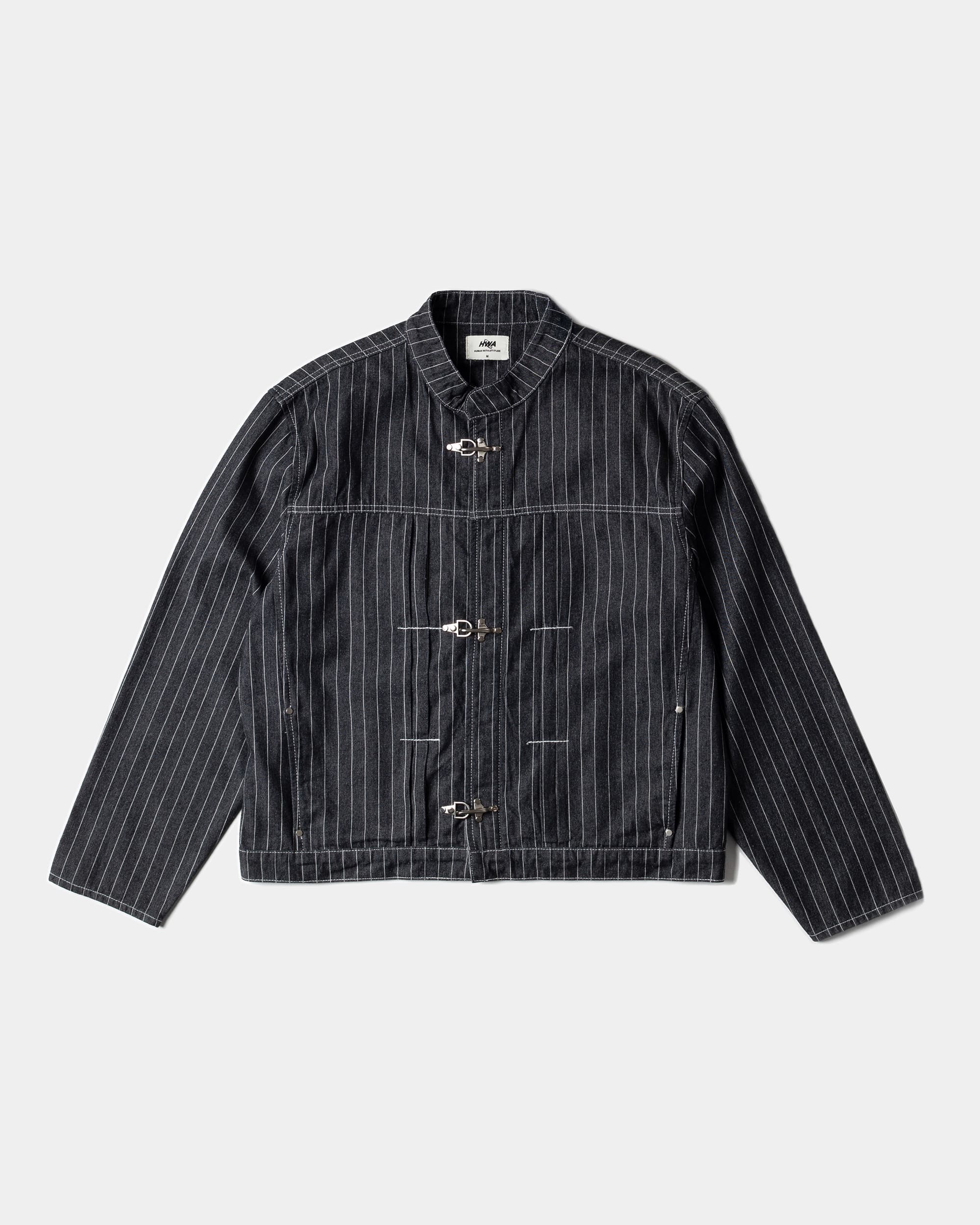 VESTE EN JEAN ONIGIRI à Rayures - Brut