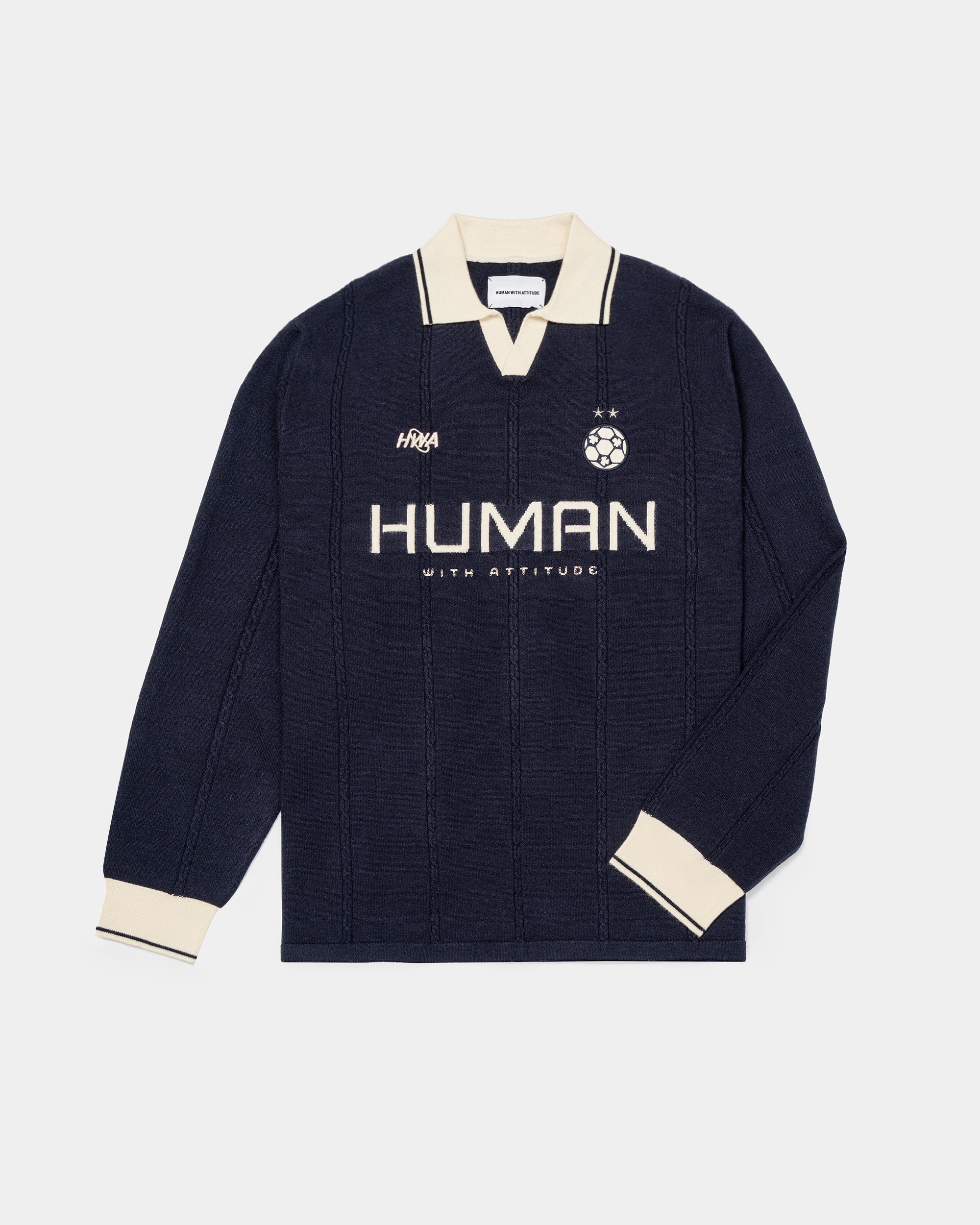 Football Knit - Navy Blue