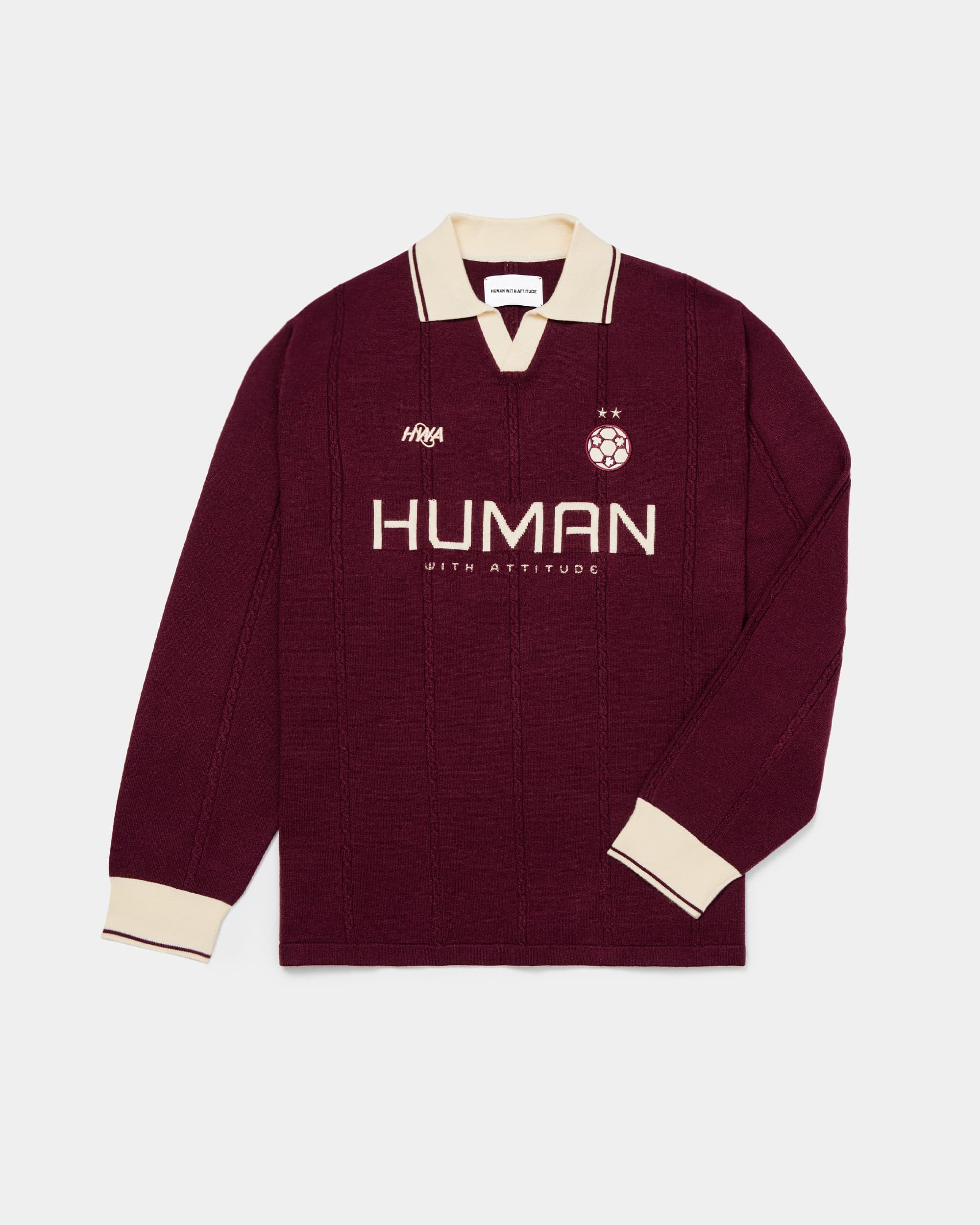 Football Knit - Bordeaux