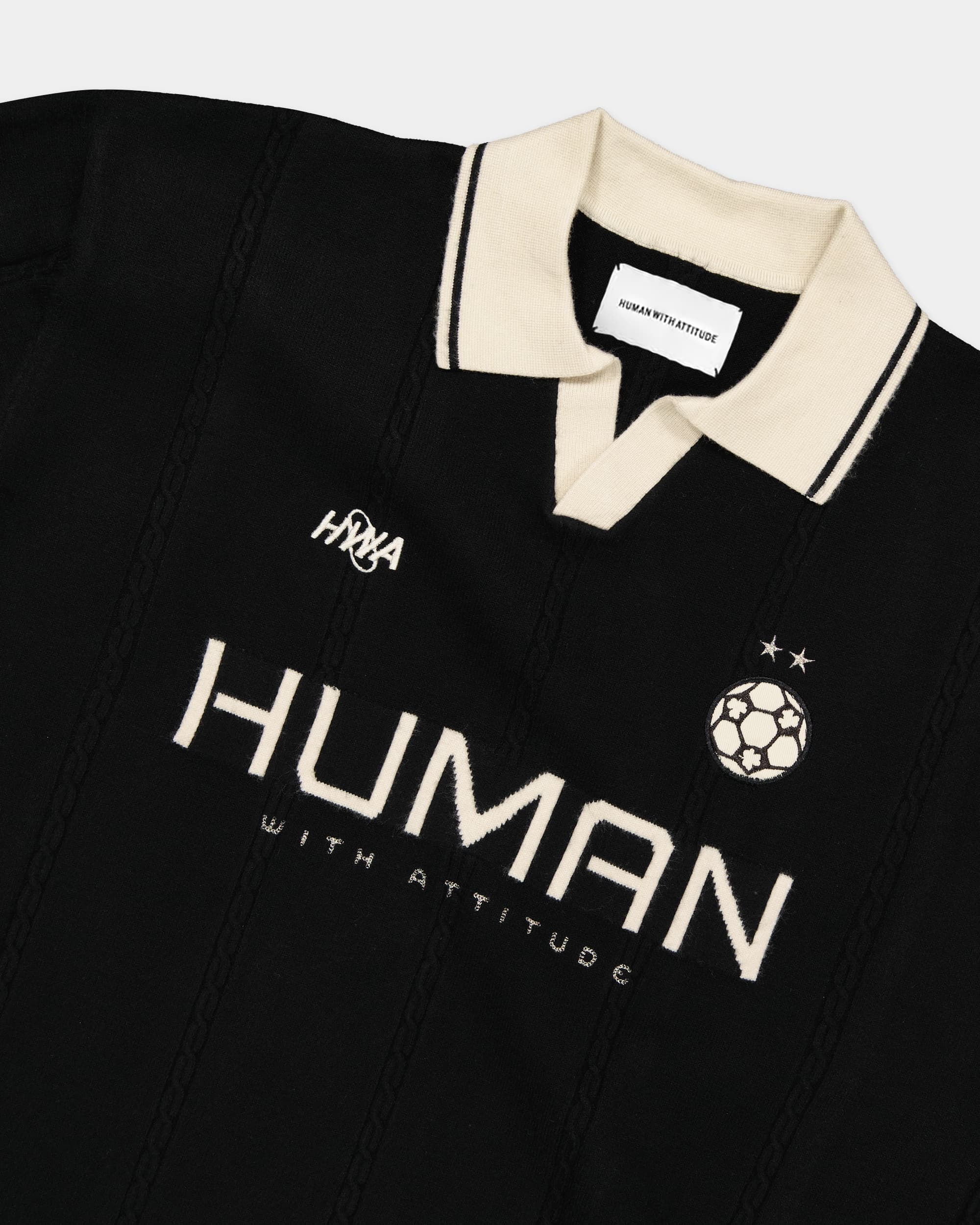 Football Knit - Noir