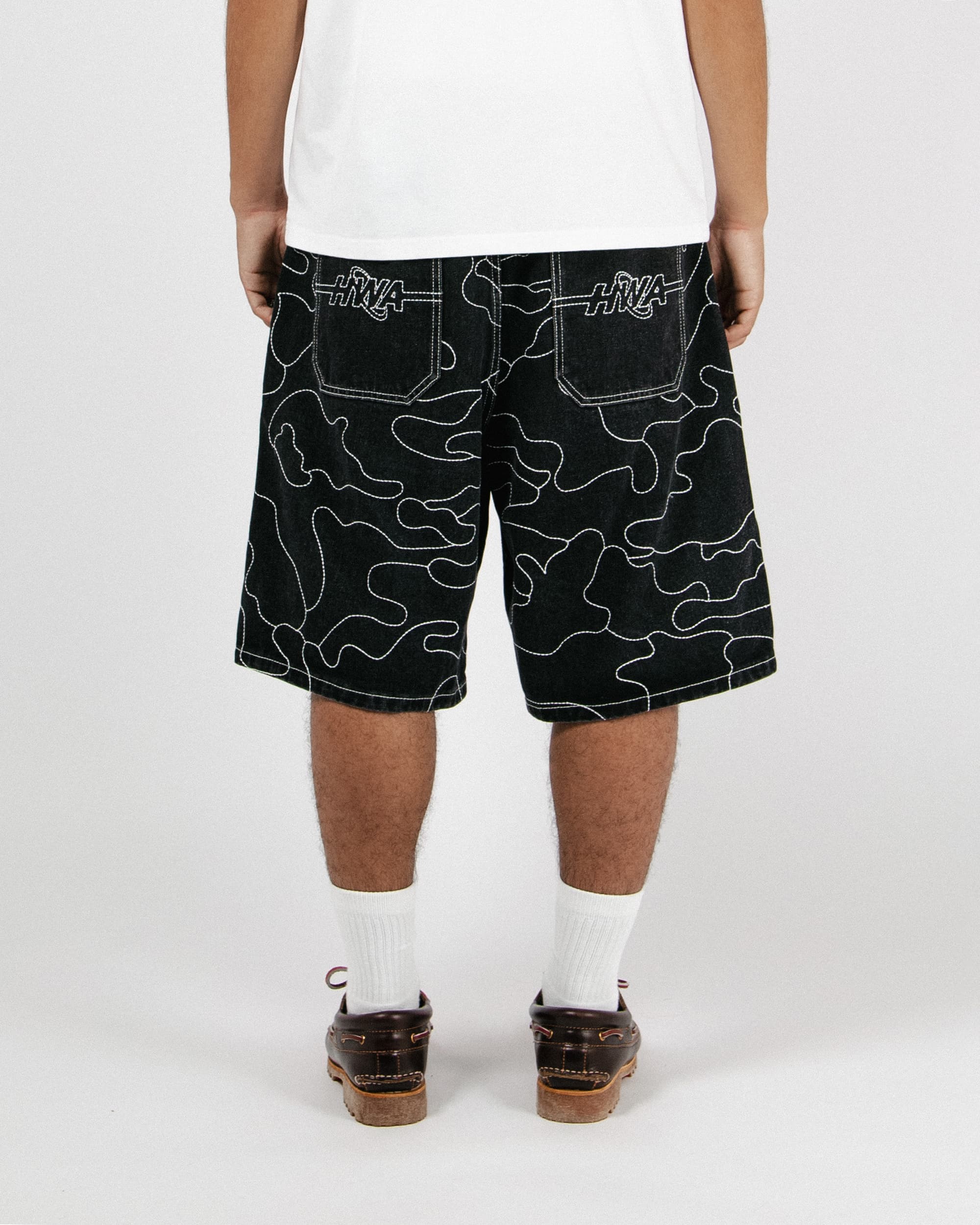 CAMO JORTS - Black