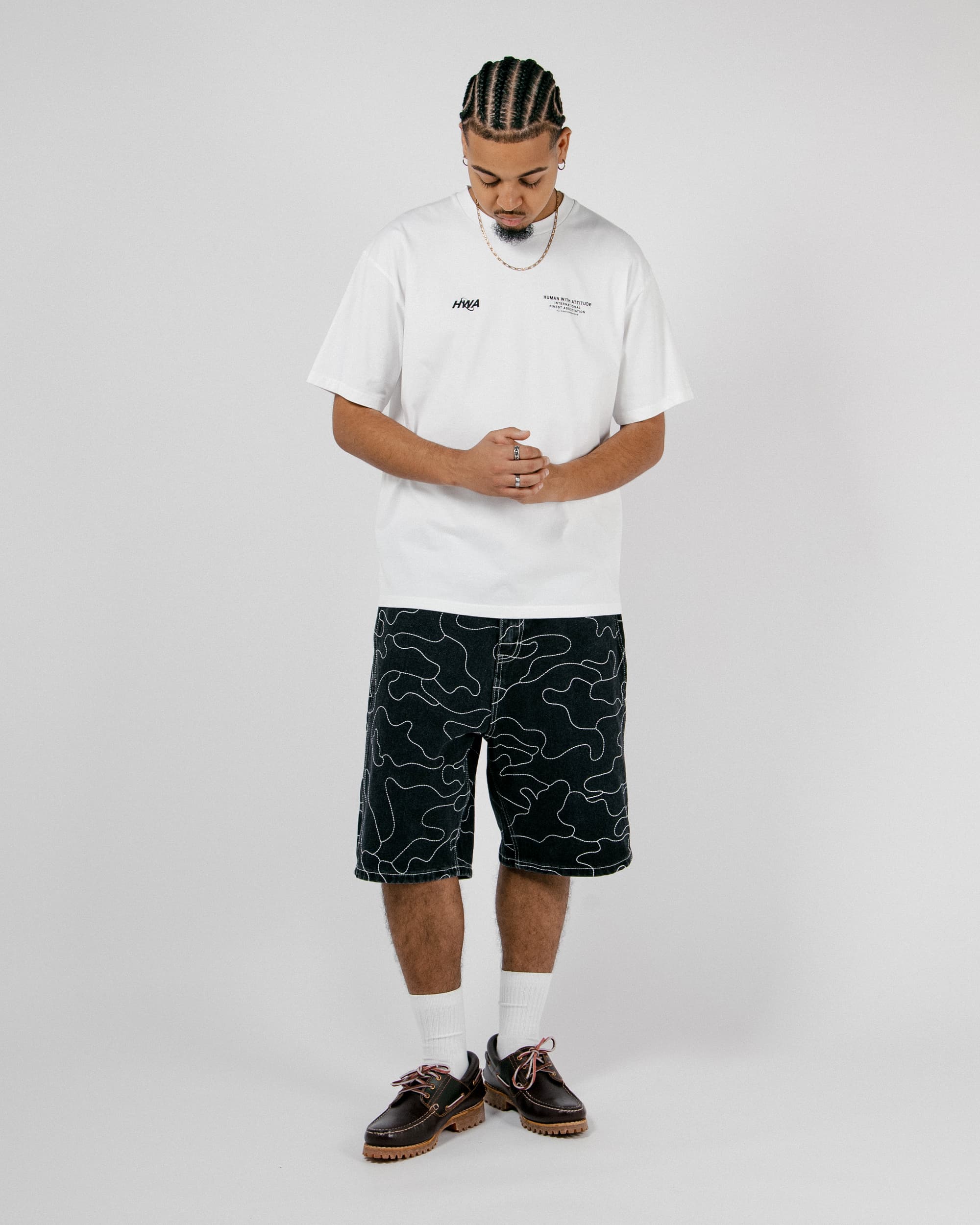 CAMO JORTS - Black