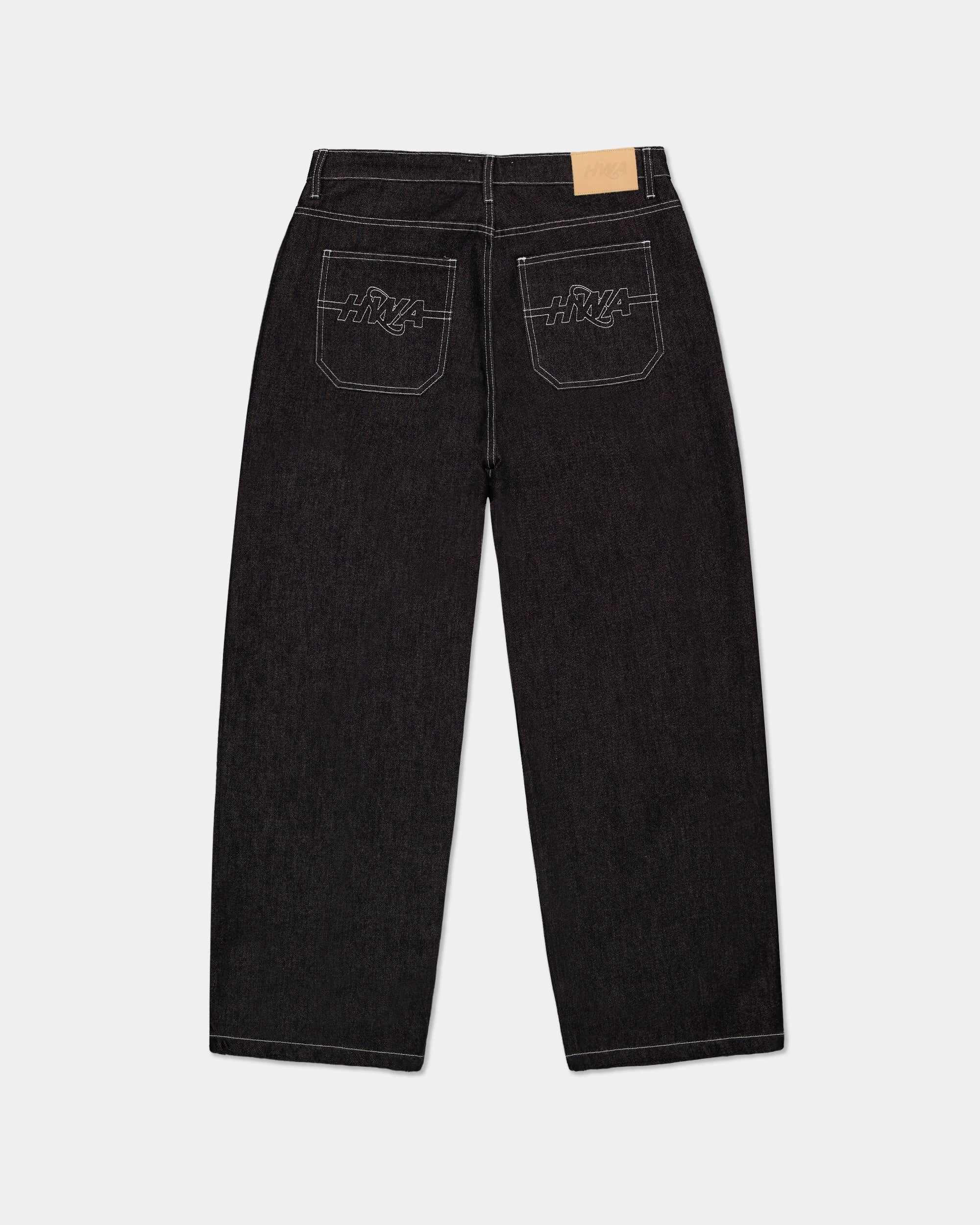 CARTER BAGGY RAW DENIM – SCHWARZ