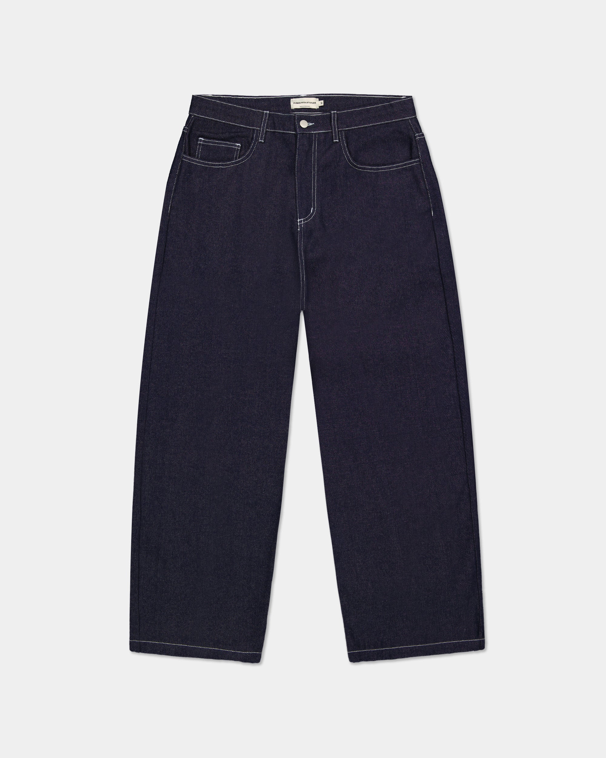 CARTER BAGGY DENIM BRUT – INDIGO