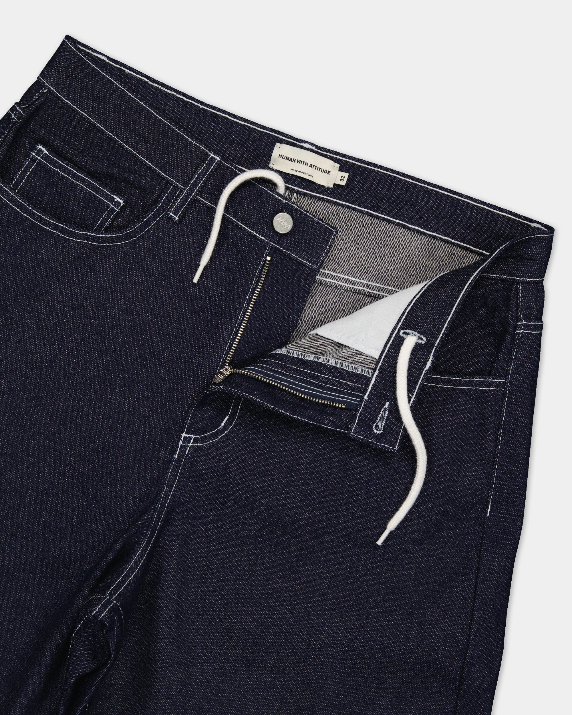 CARTER BAGGY DENIM BRUT - INDIGO