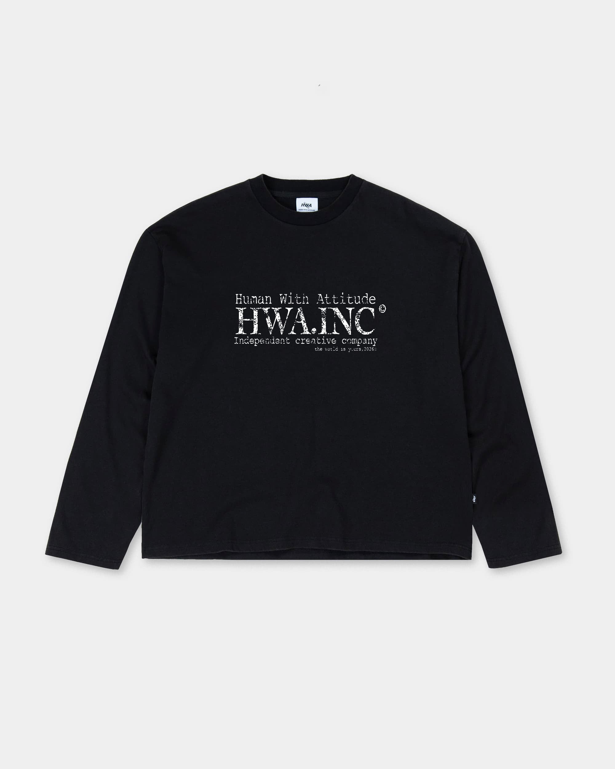 T-shirt manches longues INC - Noir