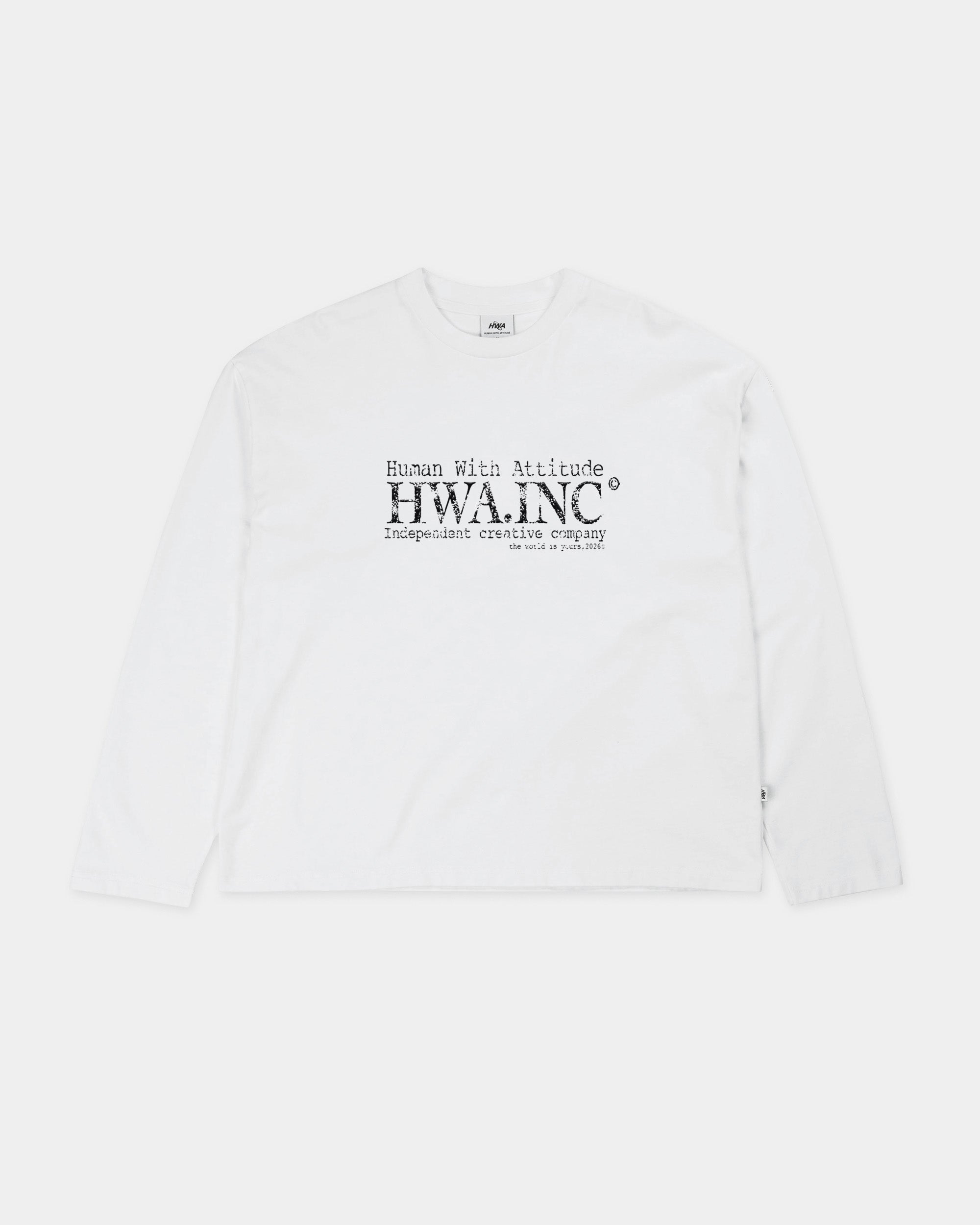 T-shirt manches longues INC - Blanc