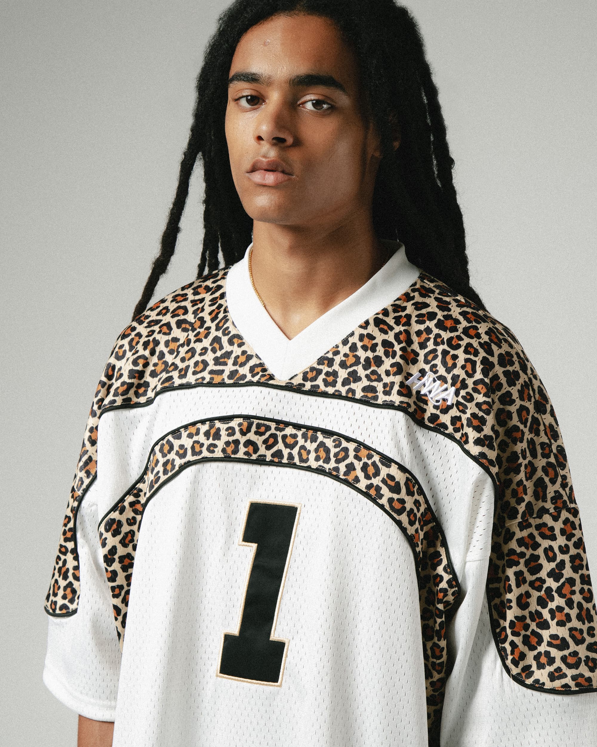 Uno American Football Jersey - Leopard