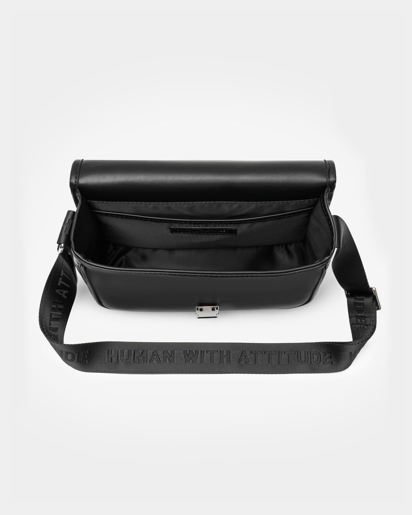 Sac Messenger Iconic V2 - Noir �?? Human With Attitude