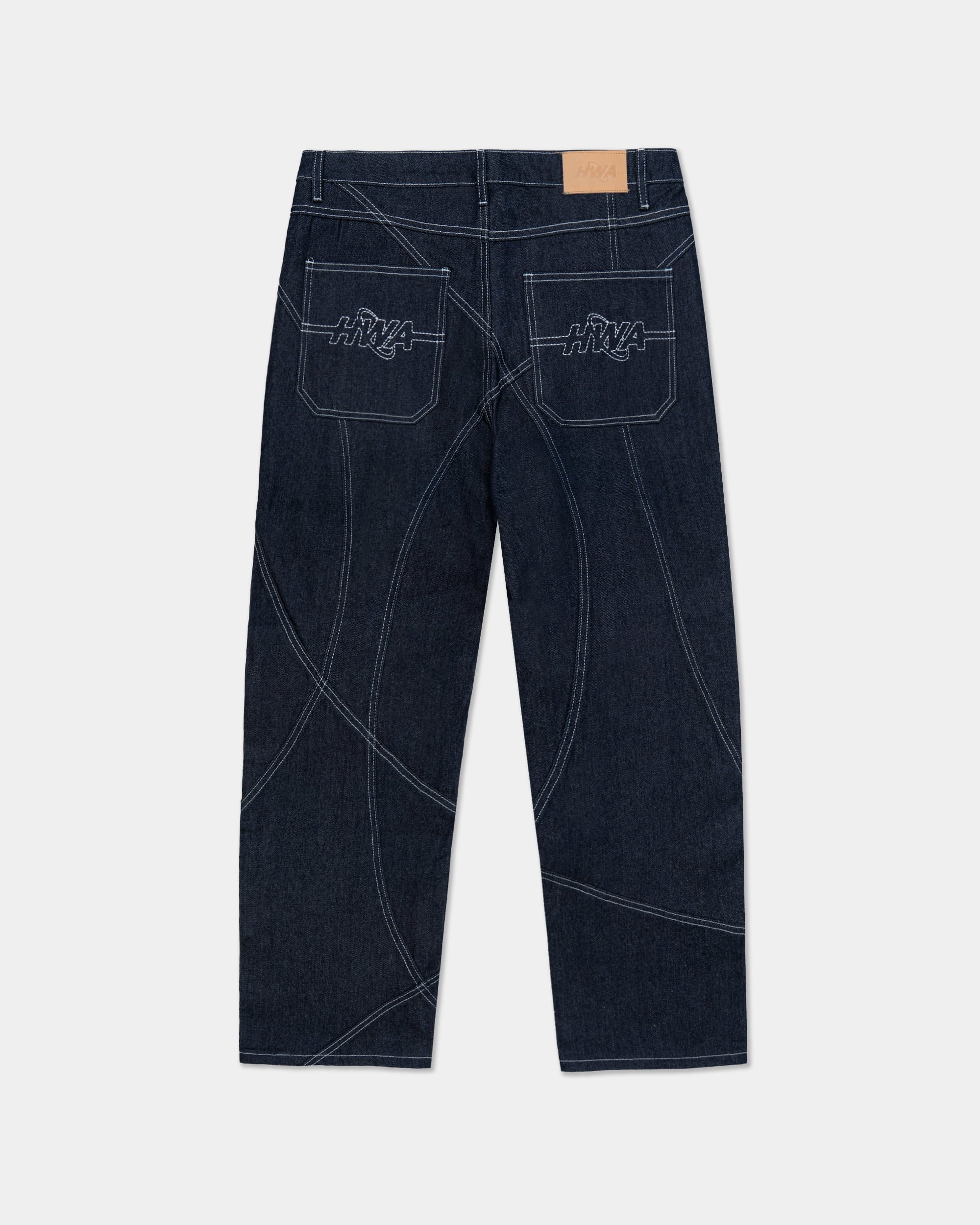 MIRROR BAGGY DENIM - RAW