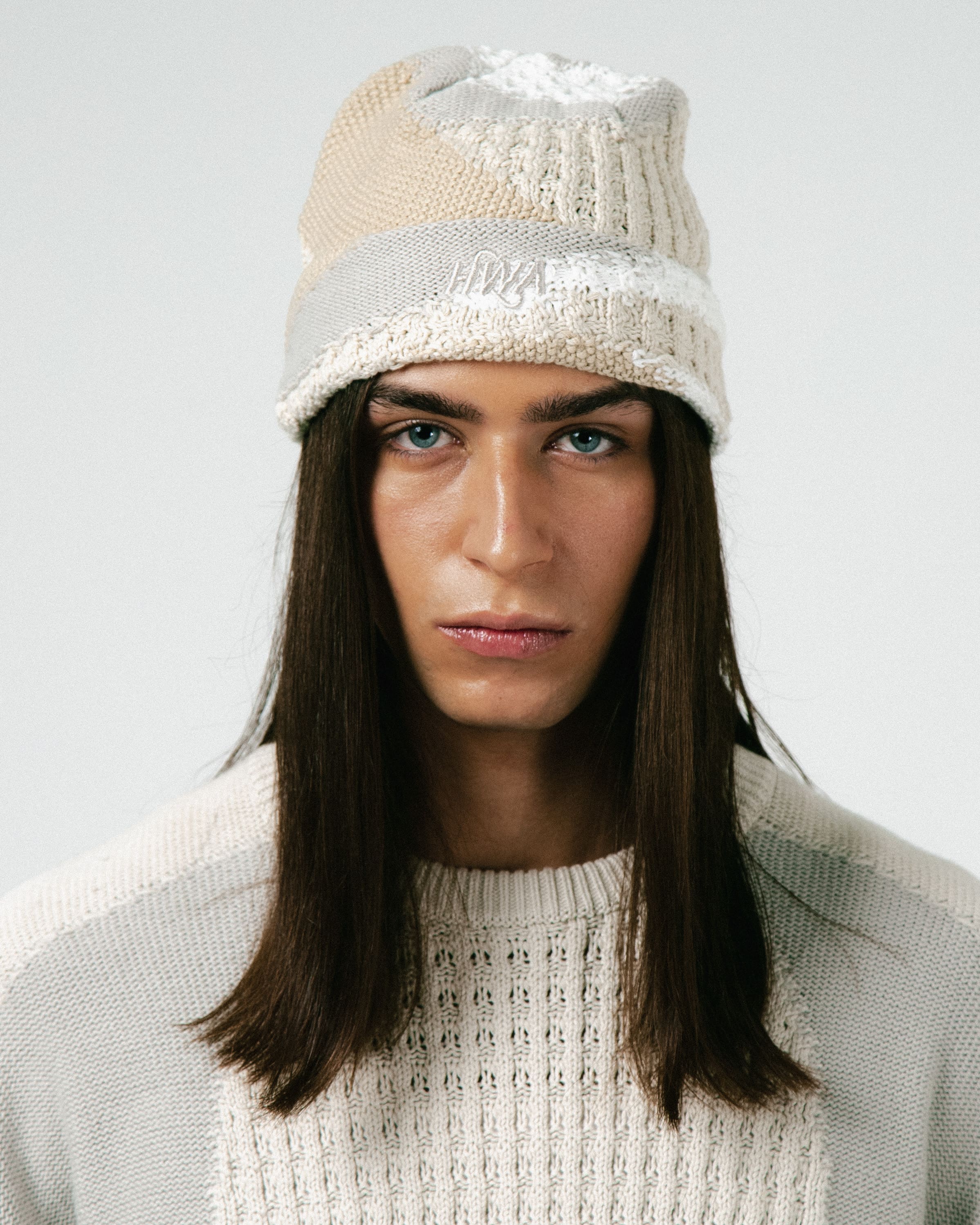 Mosaic Beanie - Natural