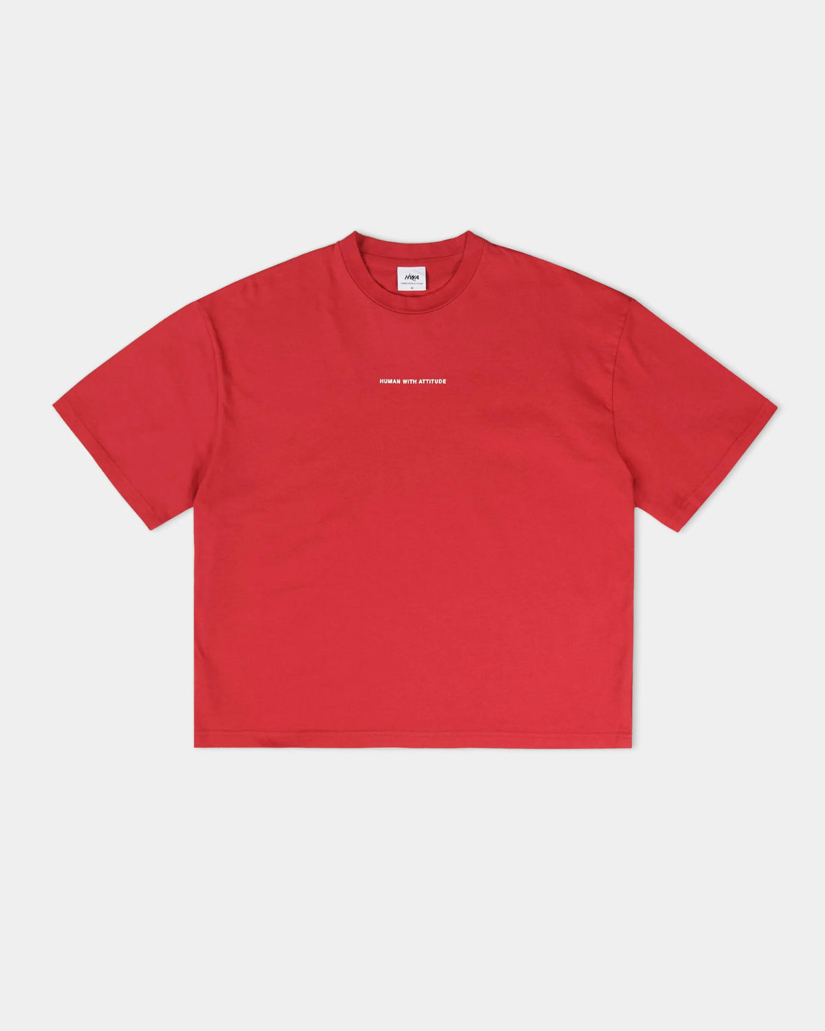 T-shirt Script International - Rouge - Human With Attitude