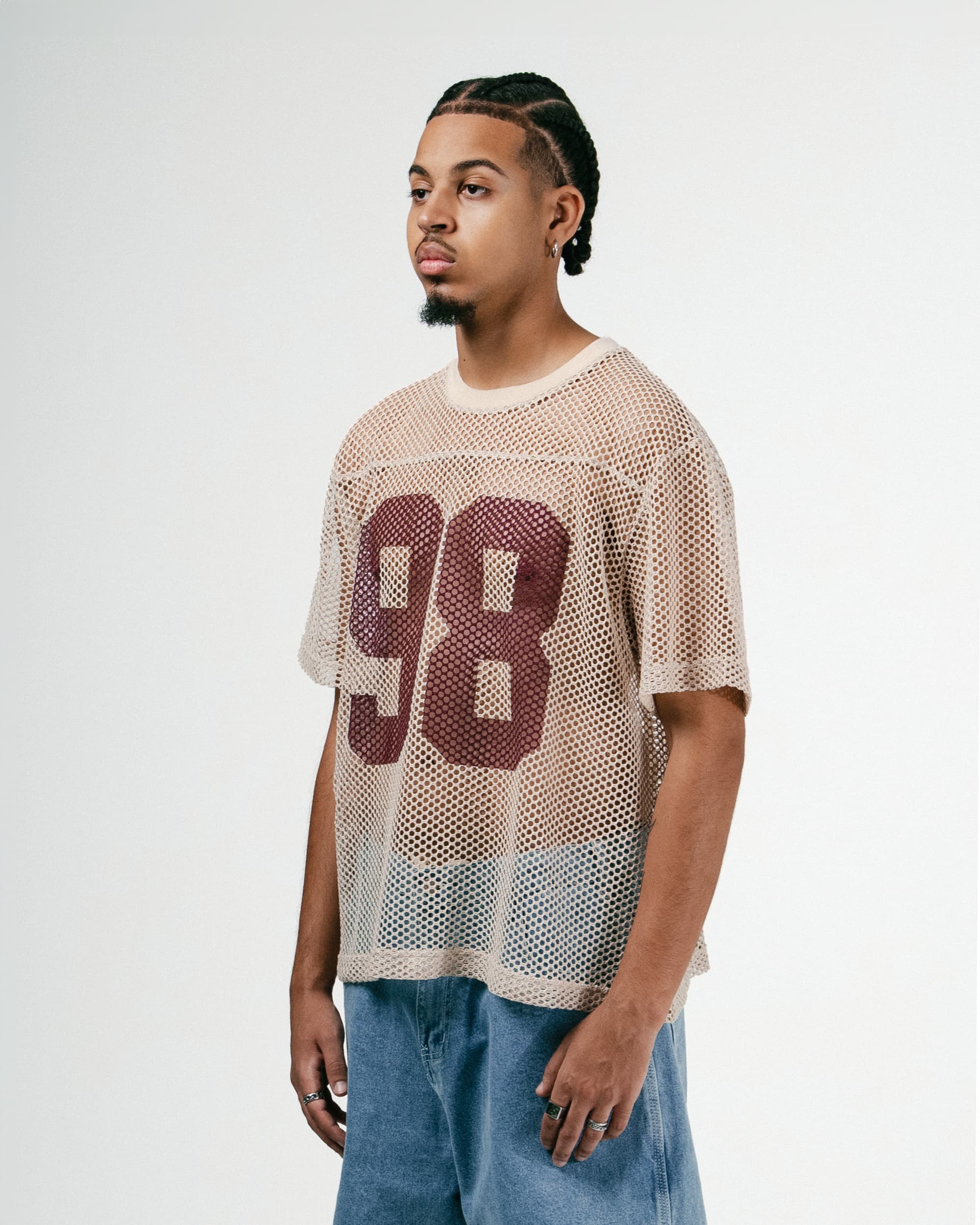 KINGSTON STRICKJERSEY – Creme