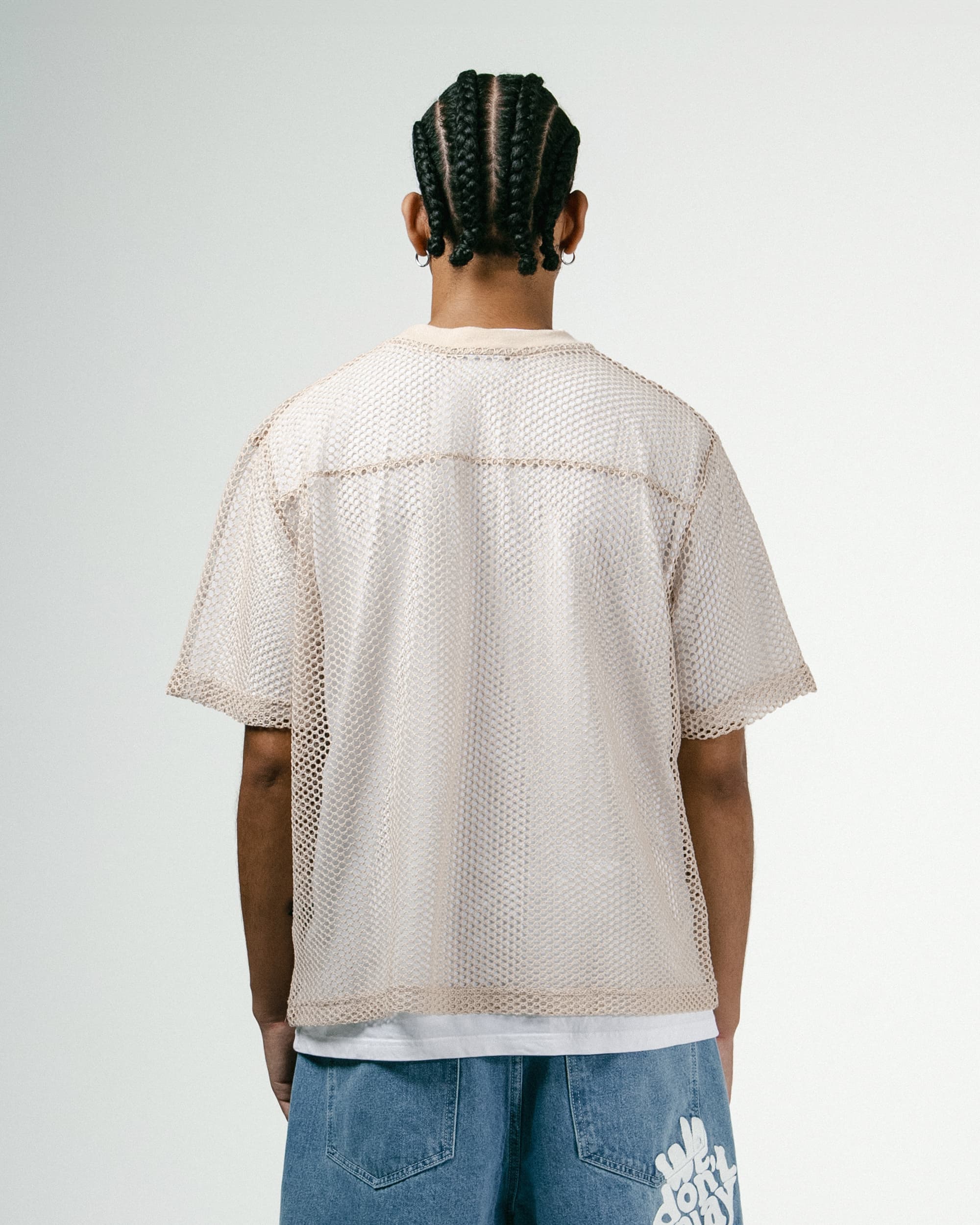 KINGSTON KNITTED JERSEY - Cream