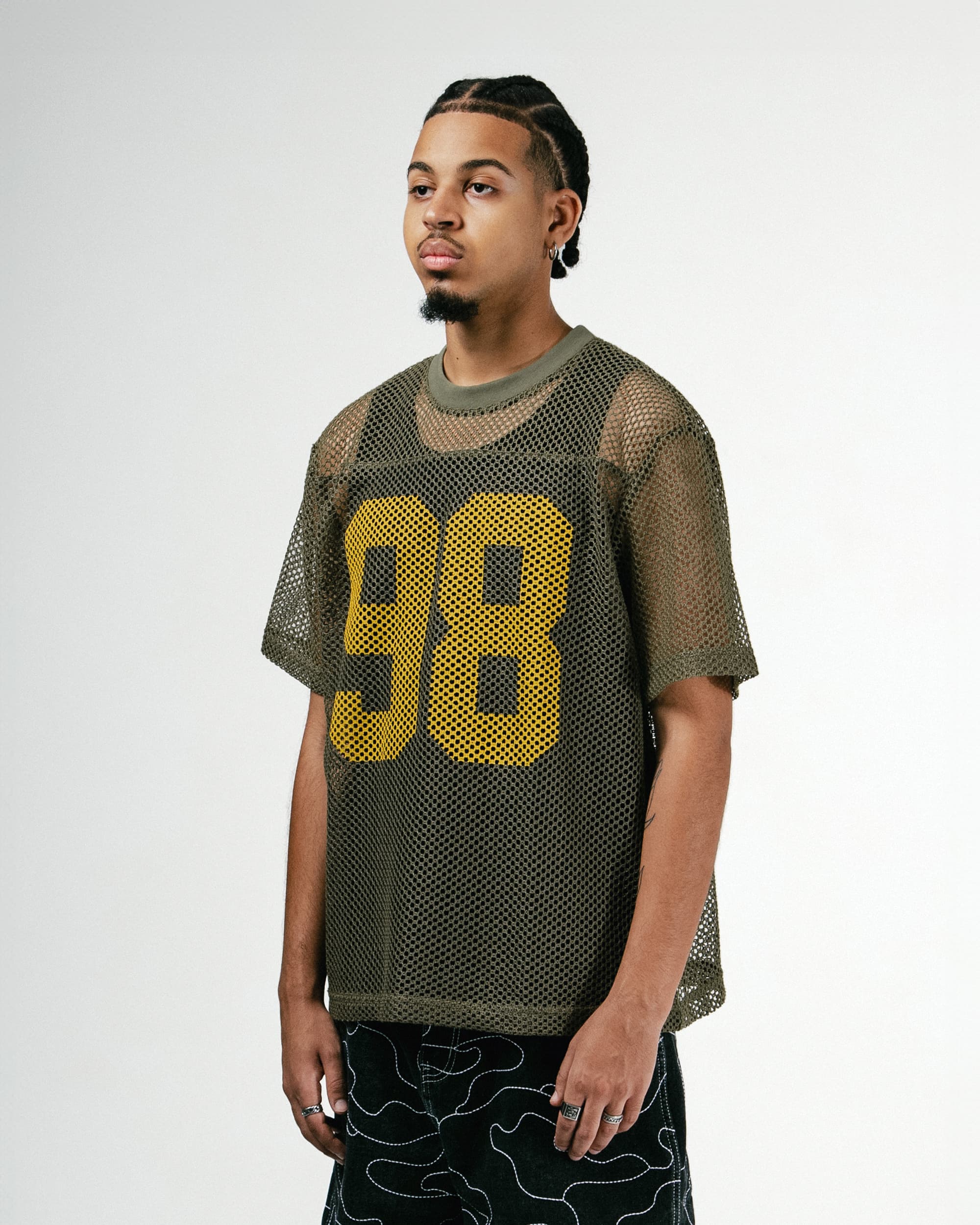 KINGSTON KNITTED JERSEY - Khaki