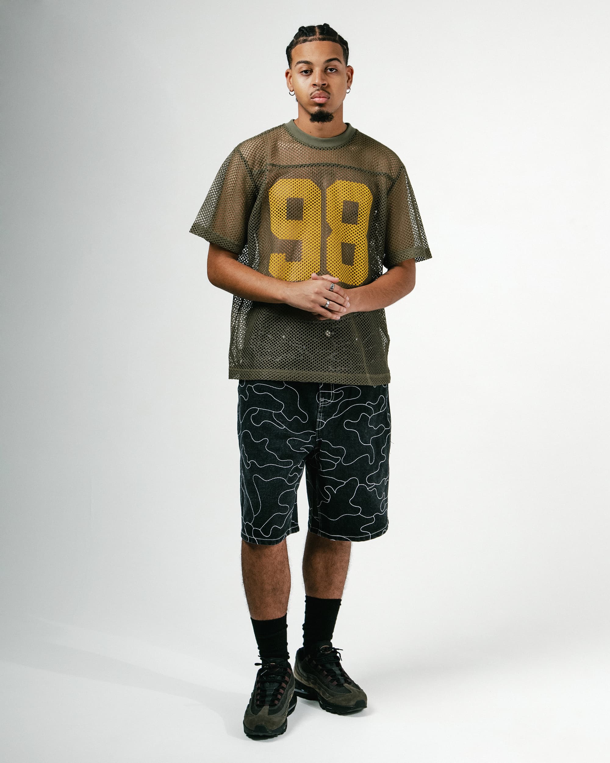 KINGSTON KNITTED JERSEY - Khaki