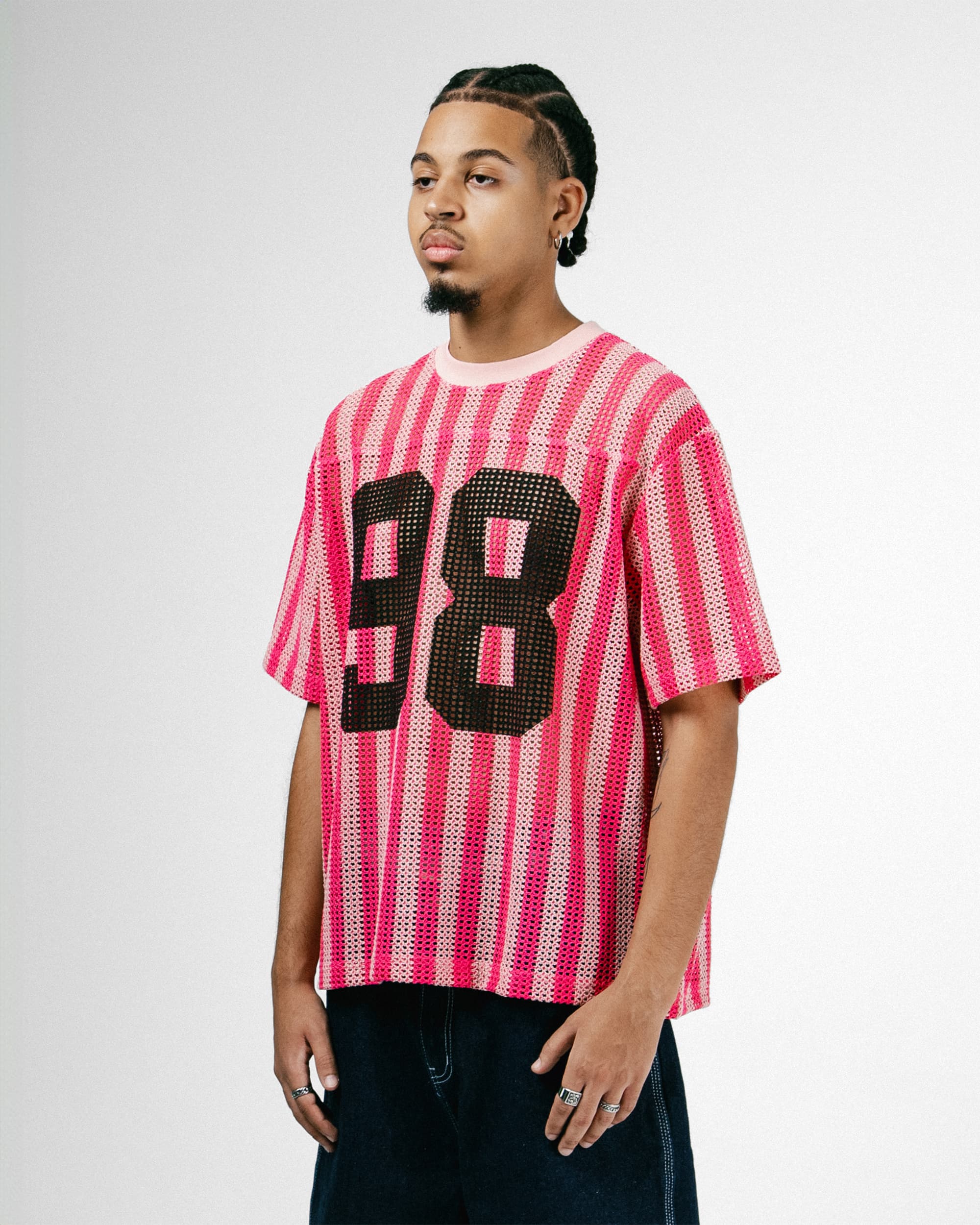 KINGSTON KNITTED JERSEY - Pink