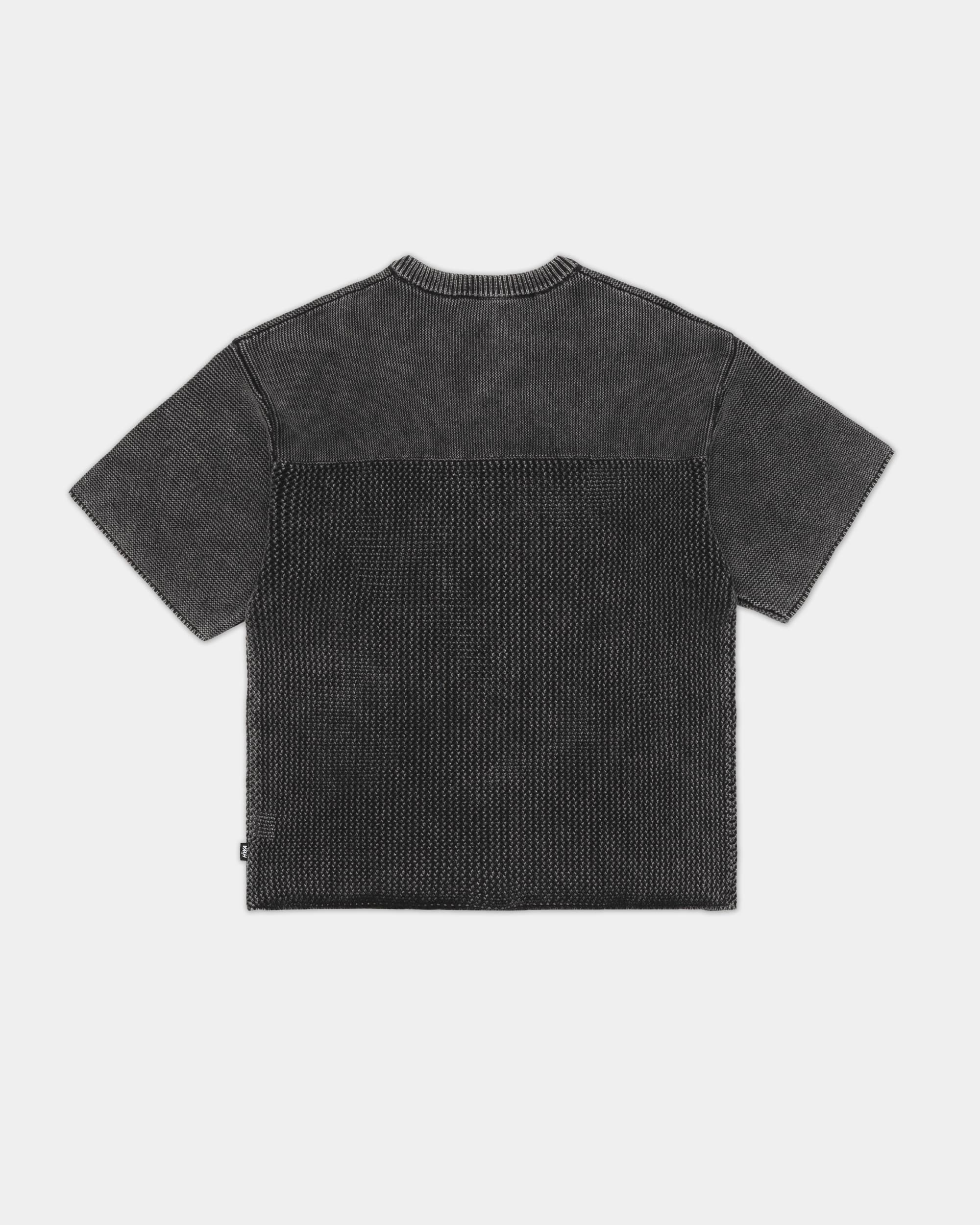 Washed Jersey Sweater - Black