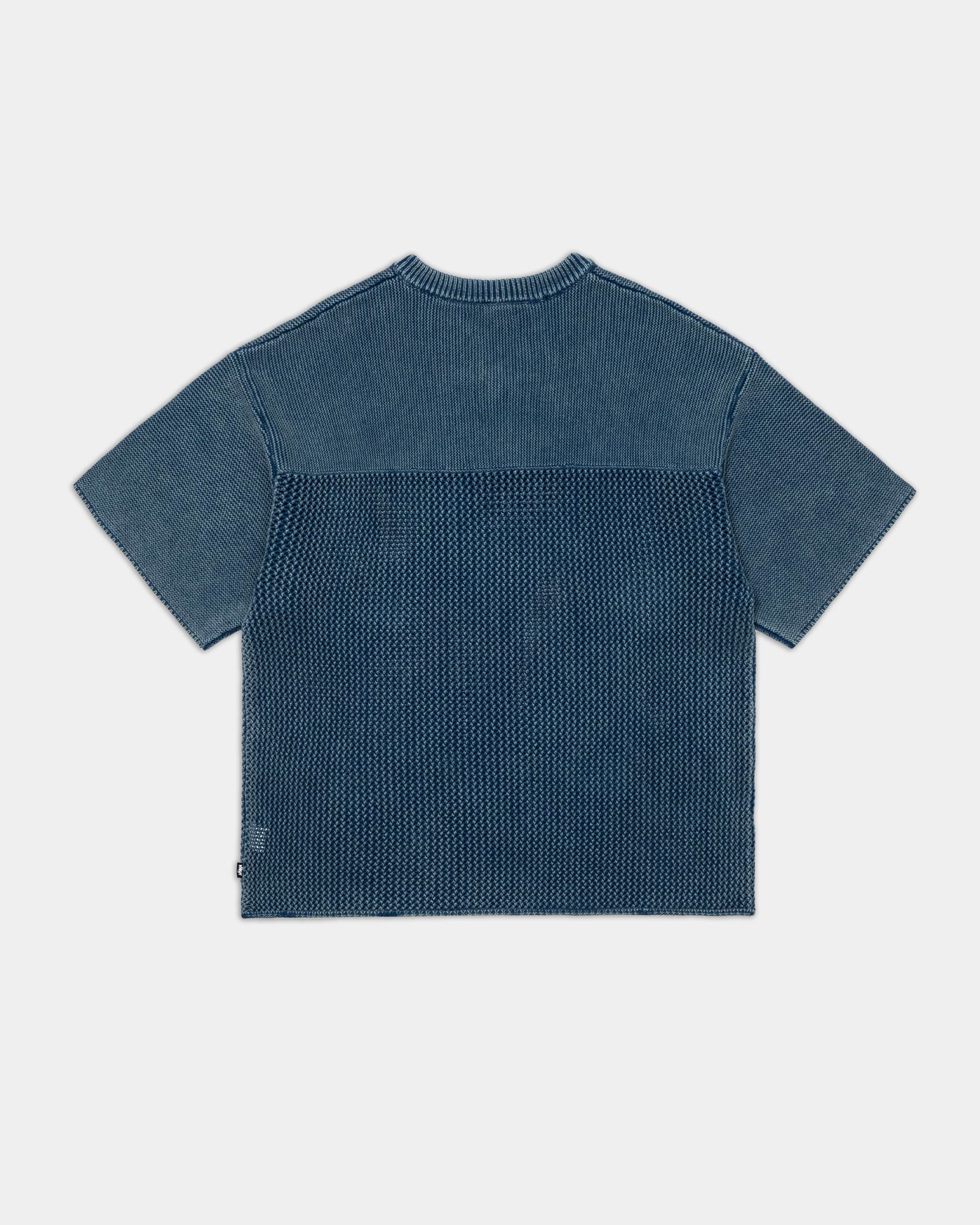 Washed Jersey Sweater - Blue