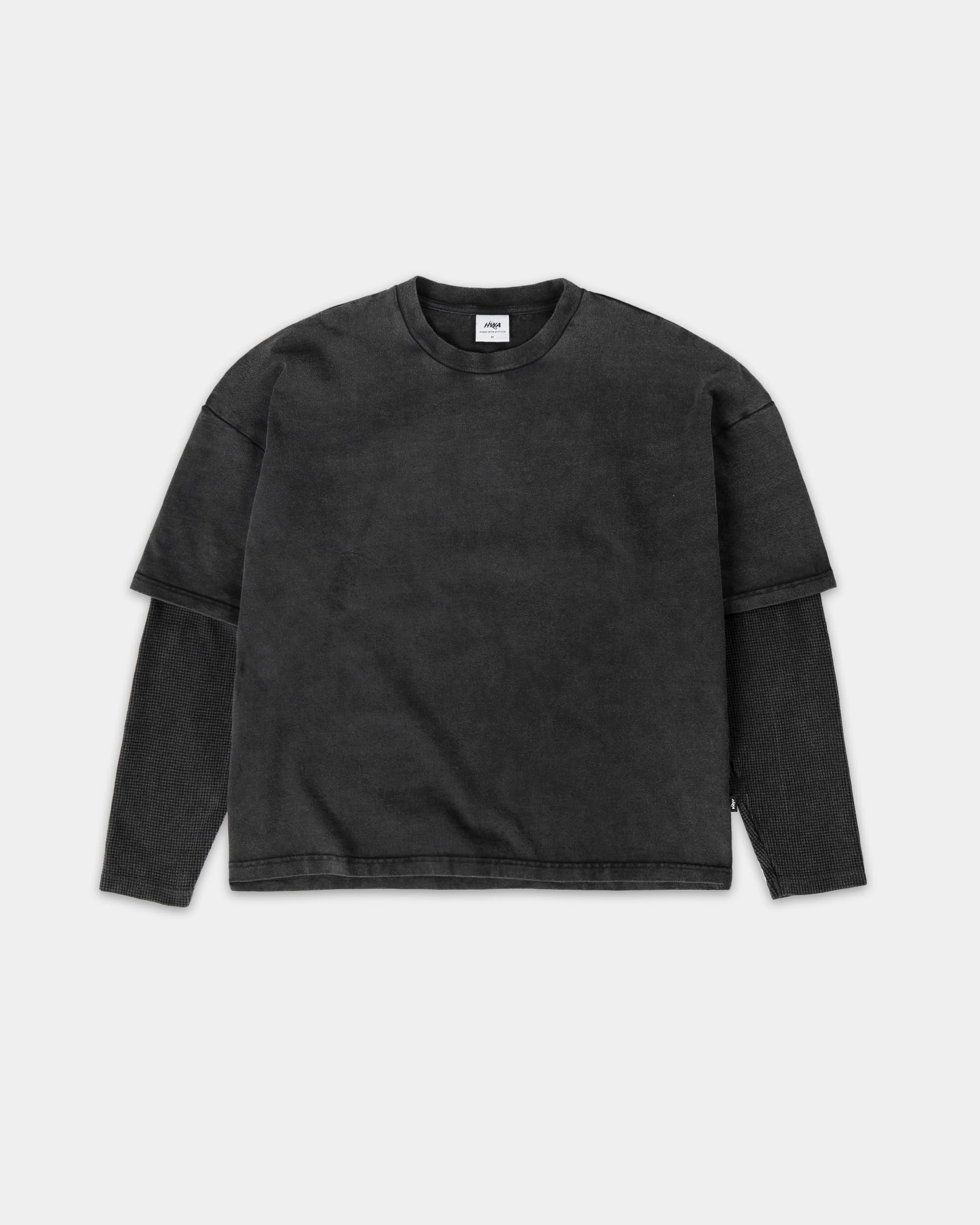 T-shirt manches longues Layer - Noir