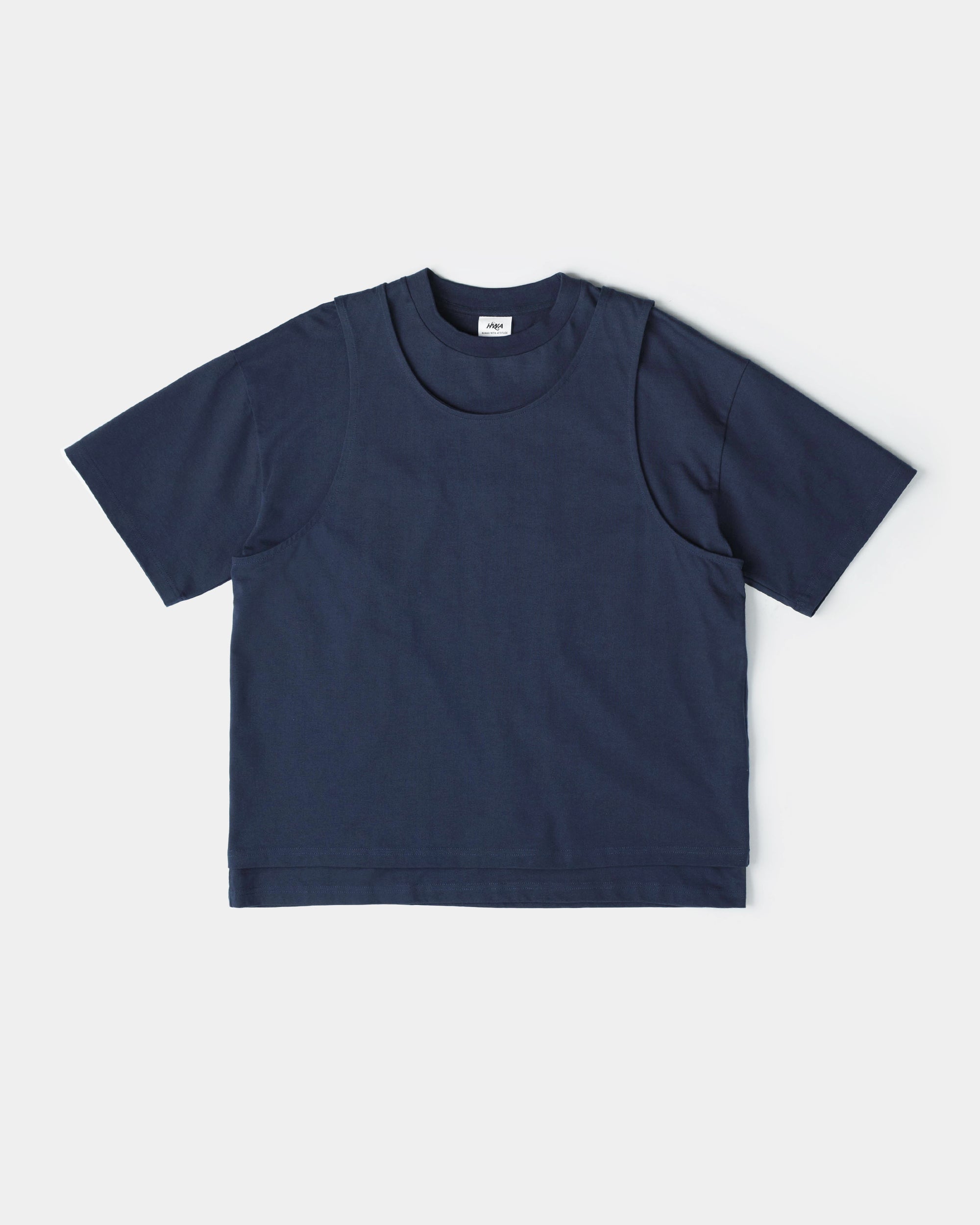 T-shirt Overlay - Bleu Marine