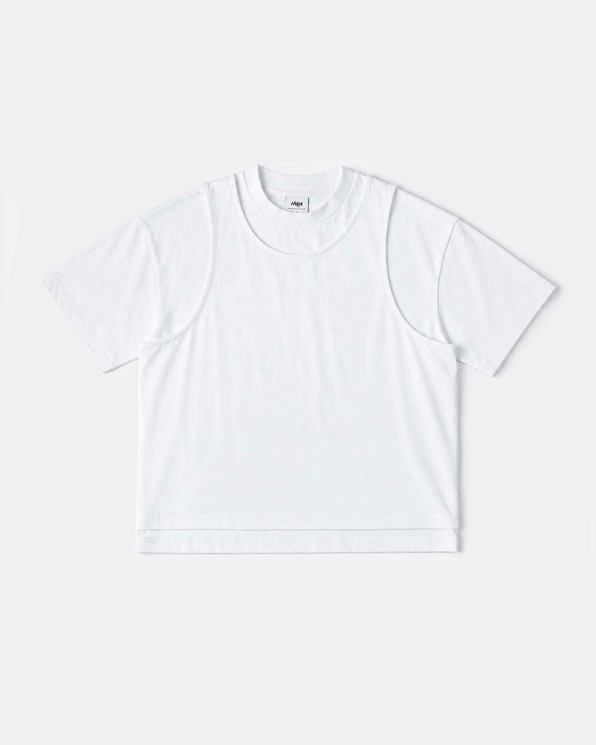 T-shirt Overlay - Blanc