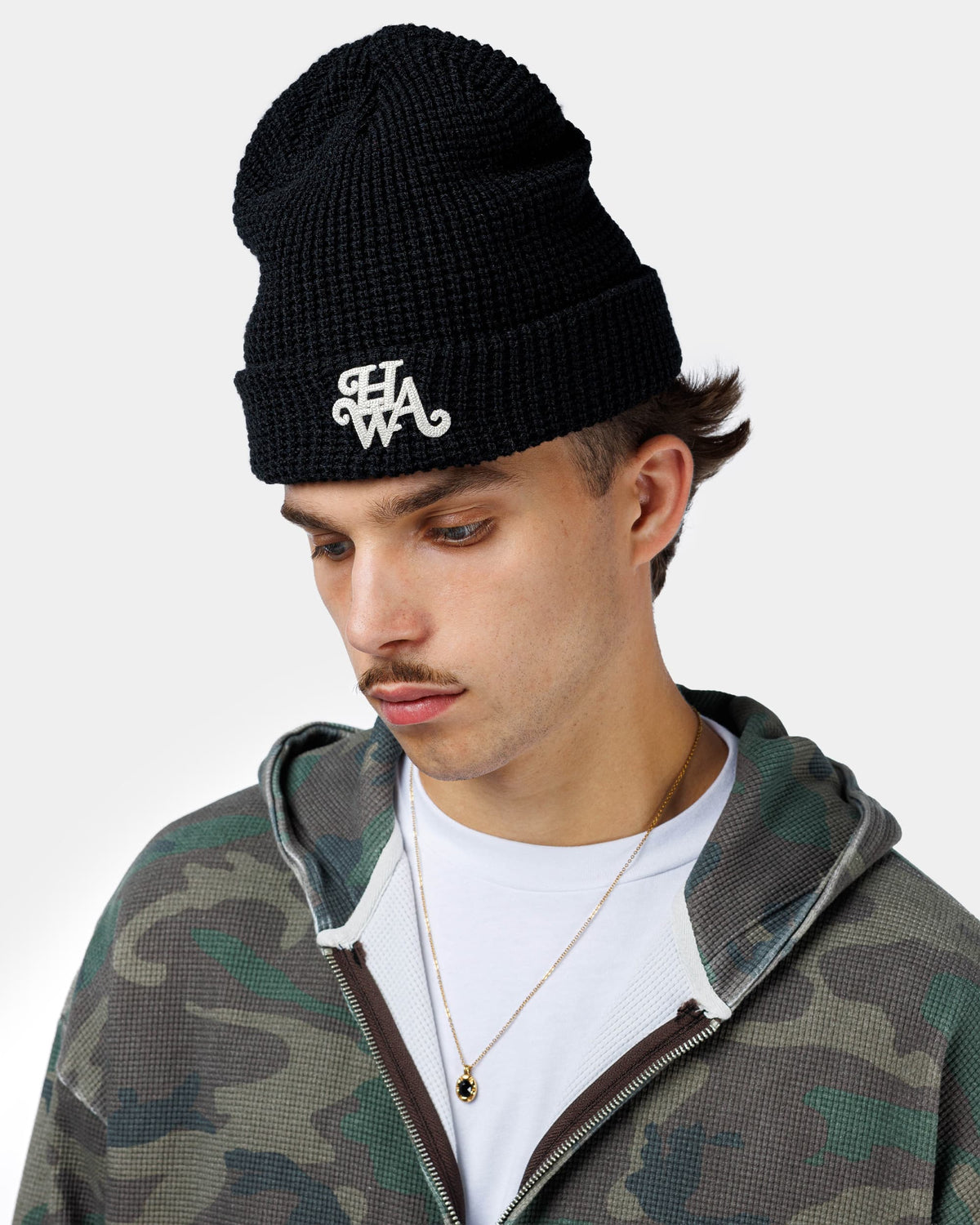 Bonnet Monogram - Noir
