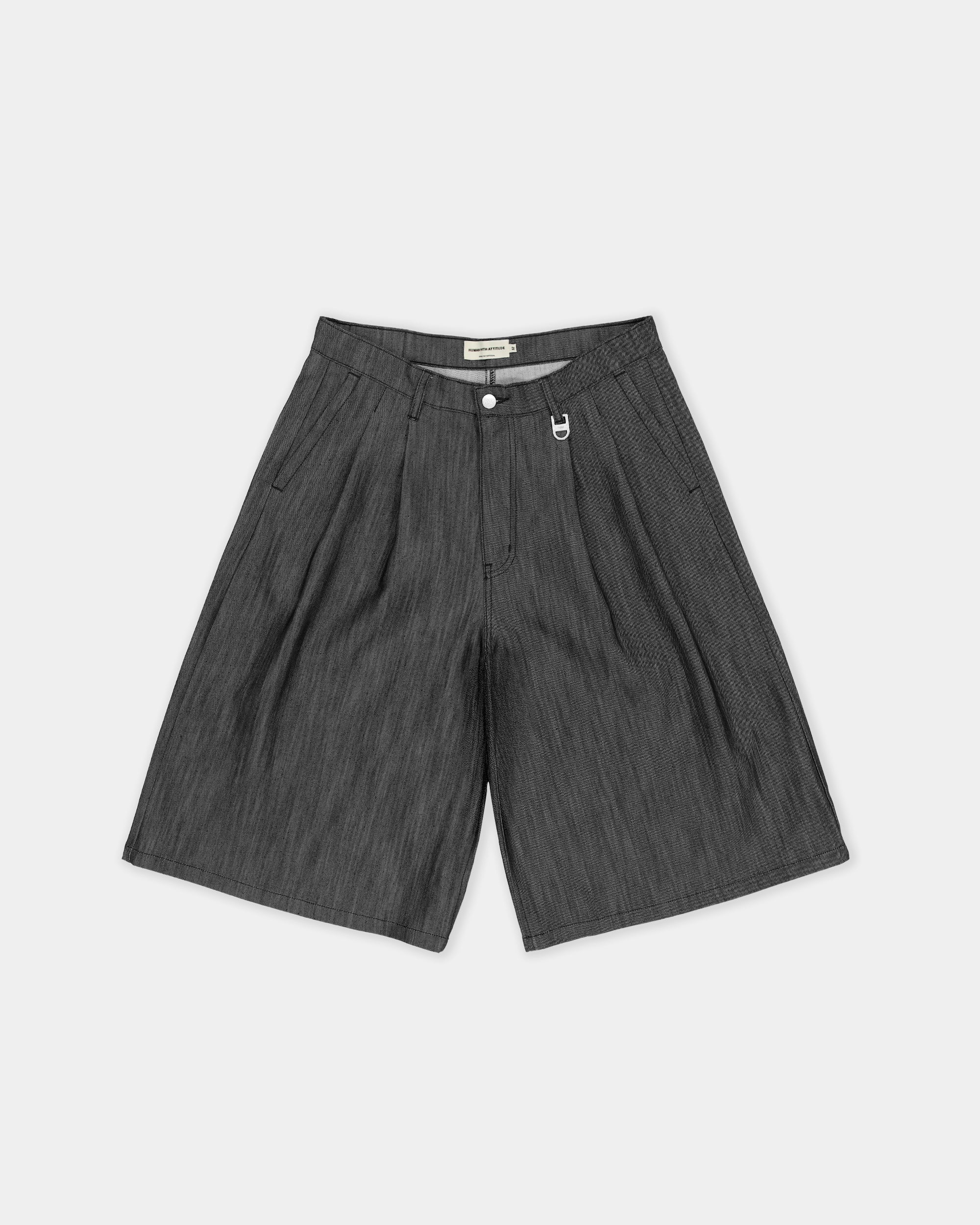 JORTS PLEATED ONIGIRI - NOIR